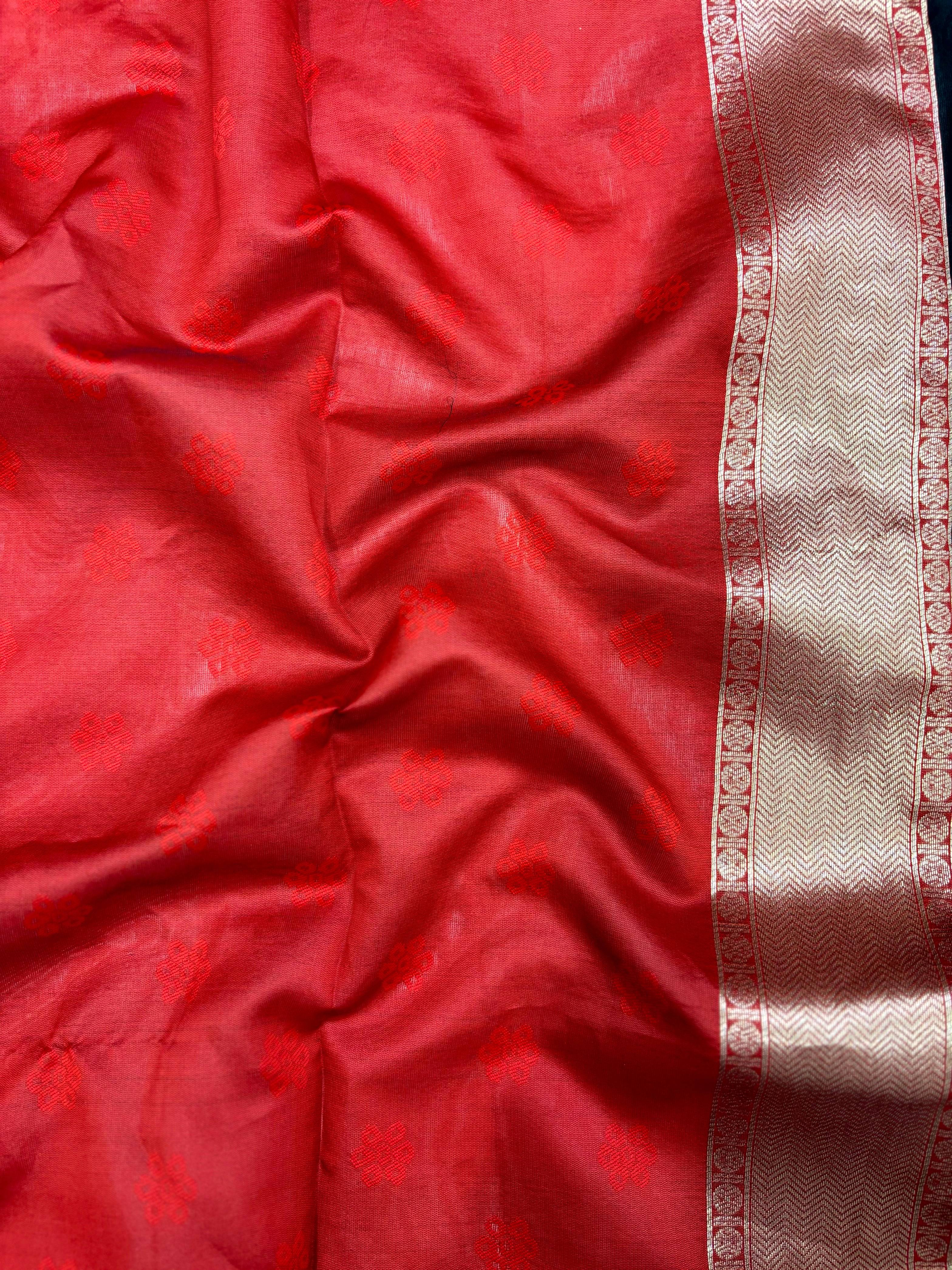 Royal Purple Woven Design Banarasi Saree