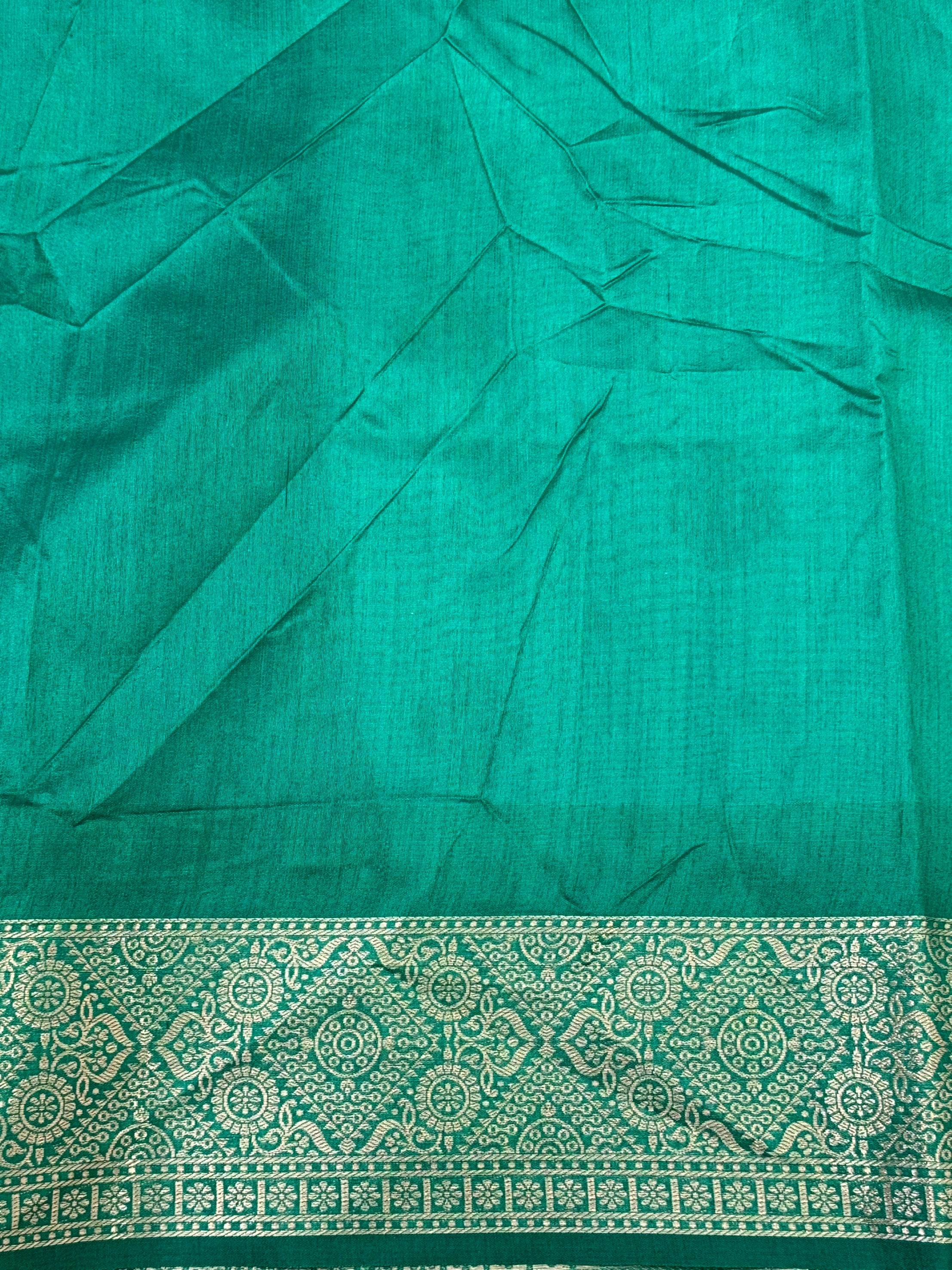 Rama Crystal Raw Silk Kanchi Pattu Saree