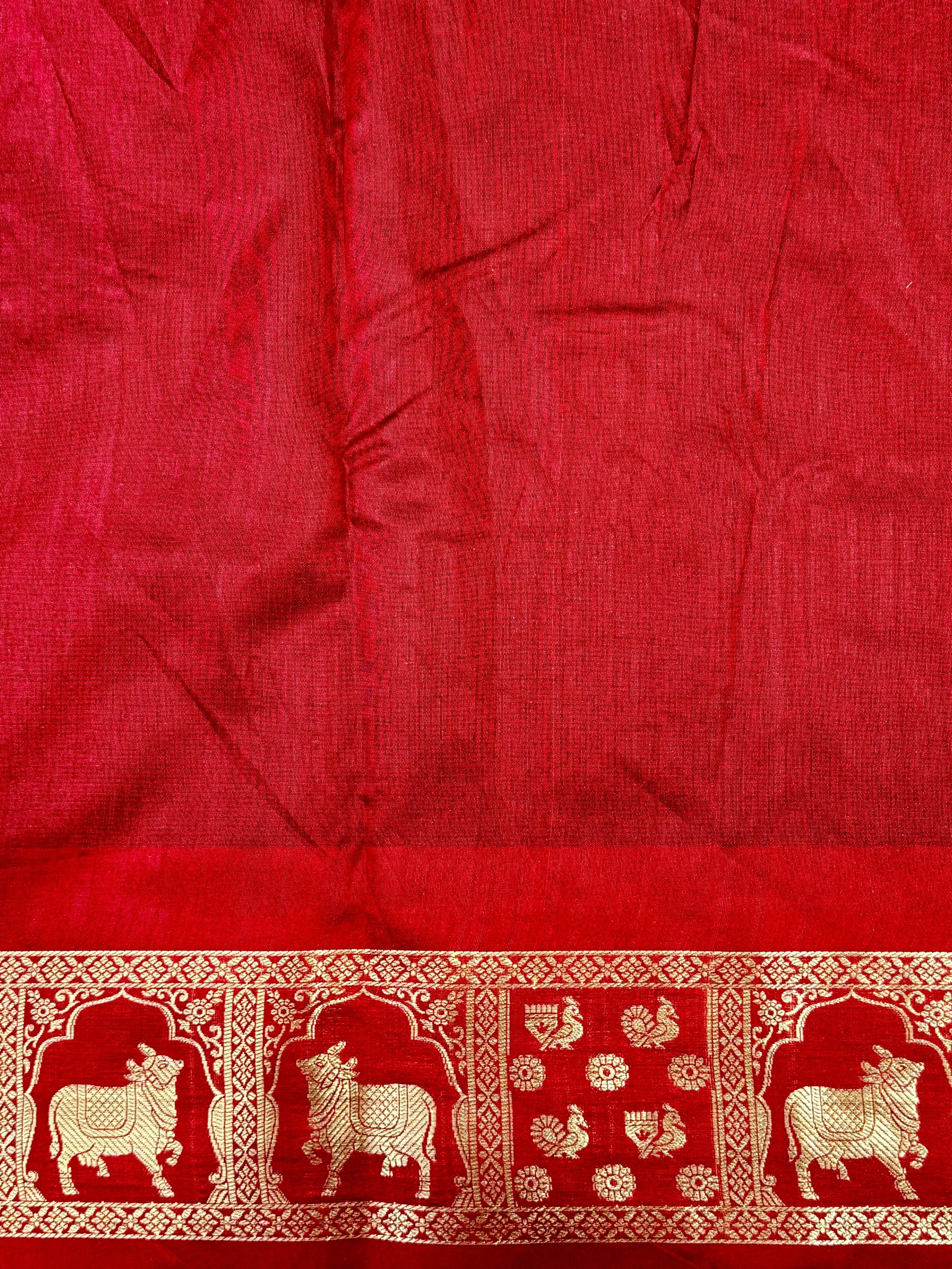 Black Minakari Kanchi Pattu Raw Silk Saree
