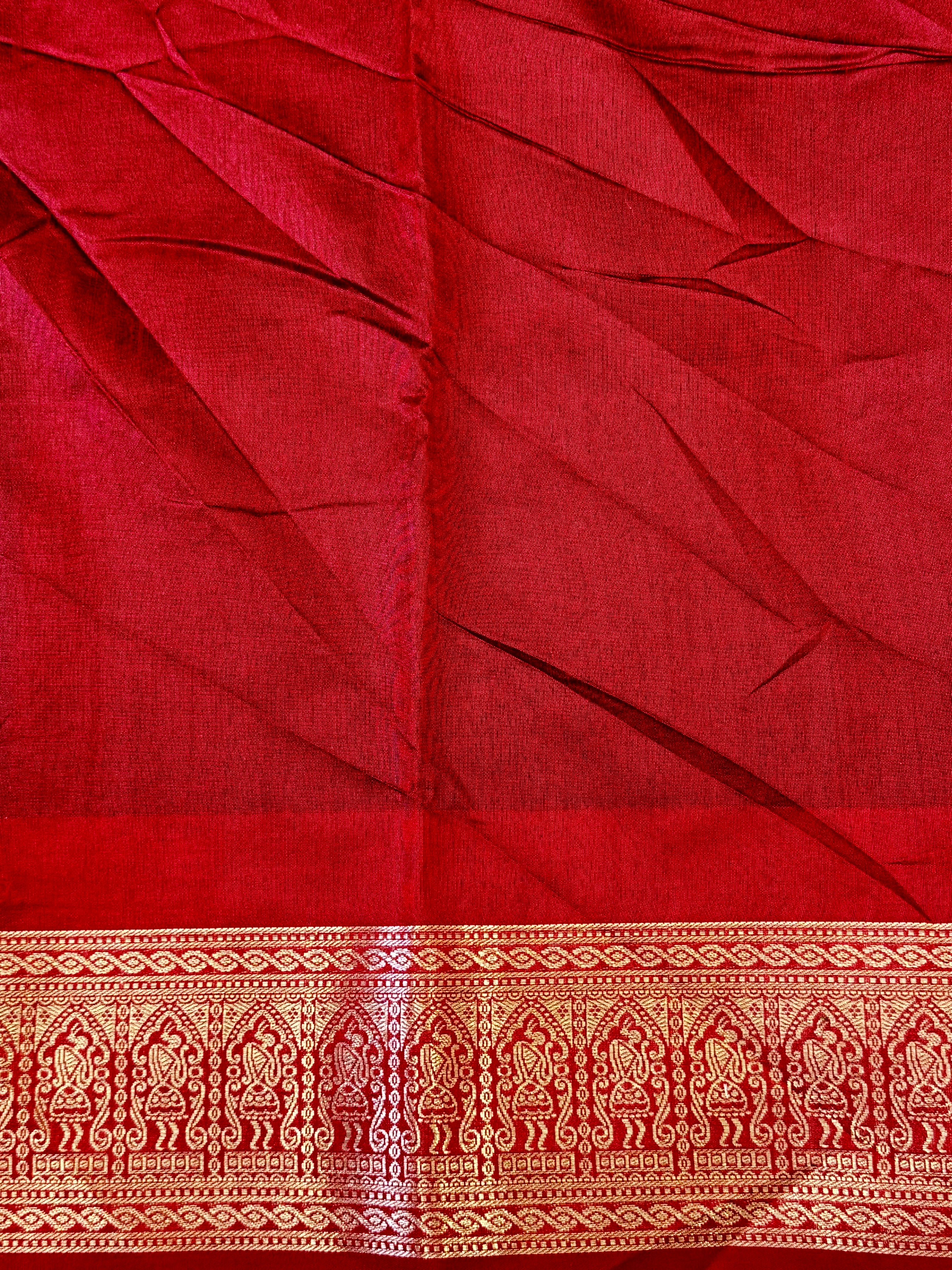 Black Bandhej Weave Kanchi Pattu Saree