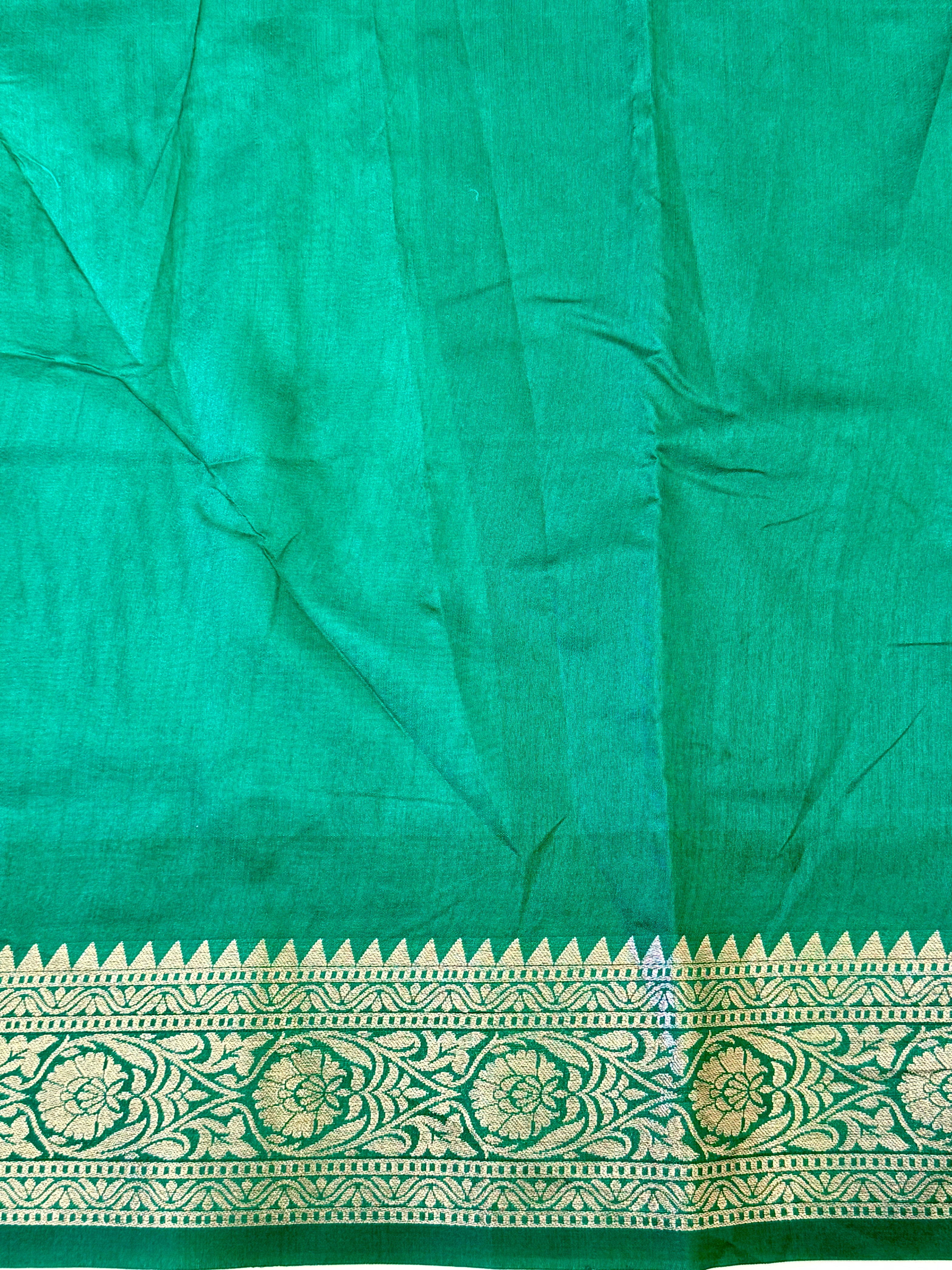 Rama Bandhej Pochampally Raw Silk Saree
