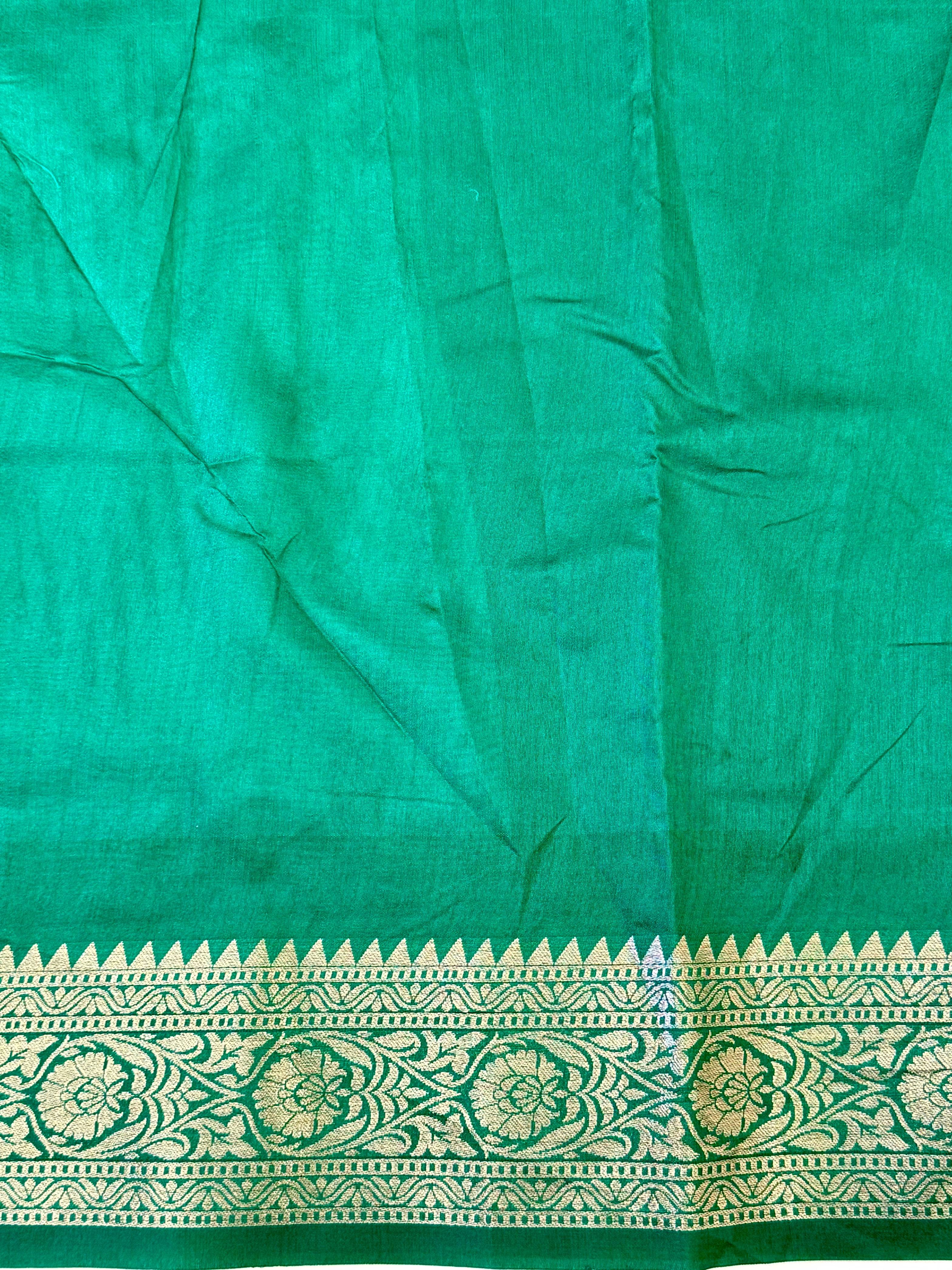 Rama Bandhej Pochampally Raw Silk Saree