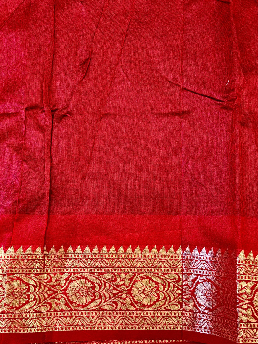 Black Bandhej Pochampally Raw Silk Saree