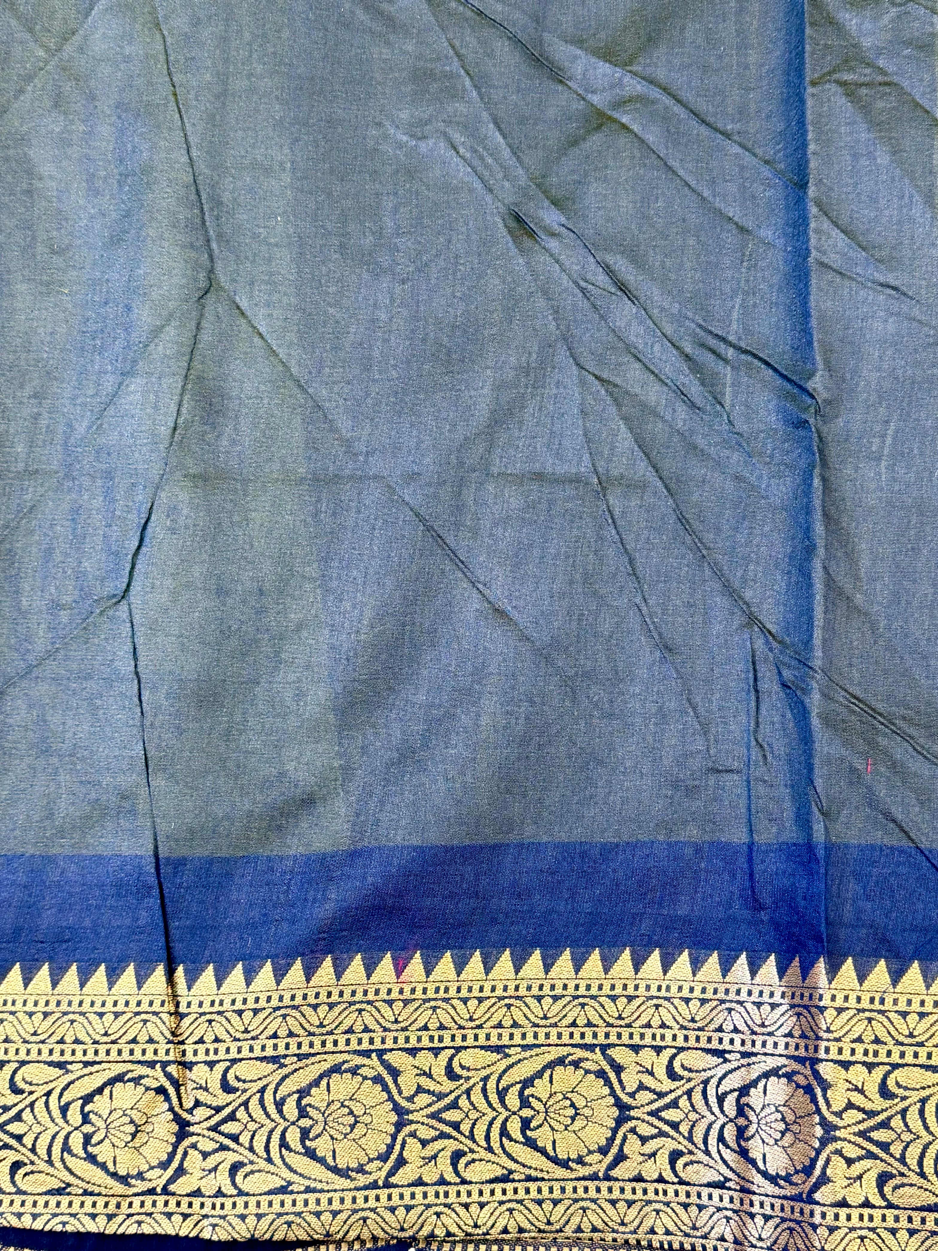 Green Bandhej Pochampally Raw Silk Saree