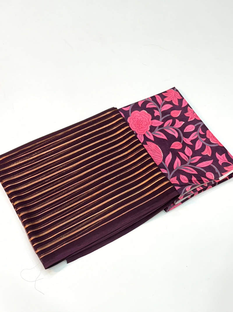 Stylish Soft Chinnon Ombre Saree