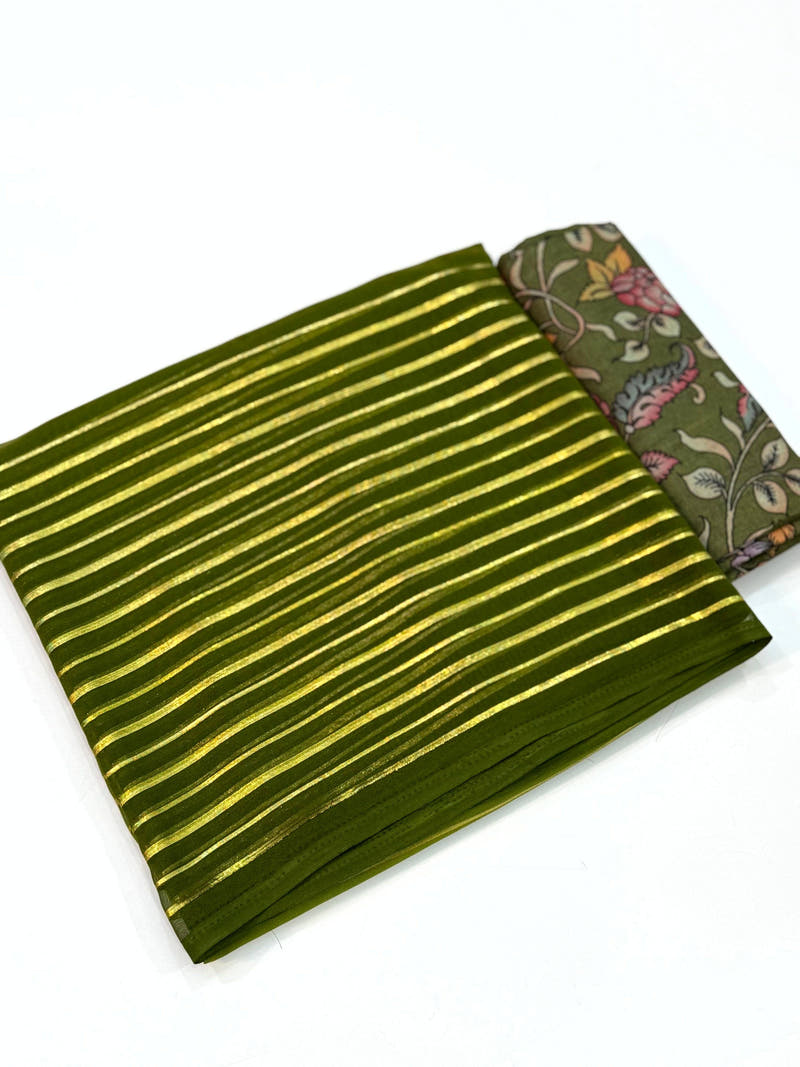 Radiance Soft Chinnon Ombre Saree