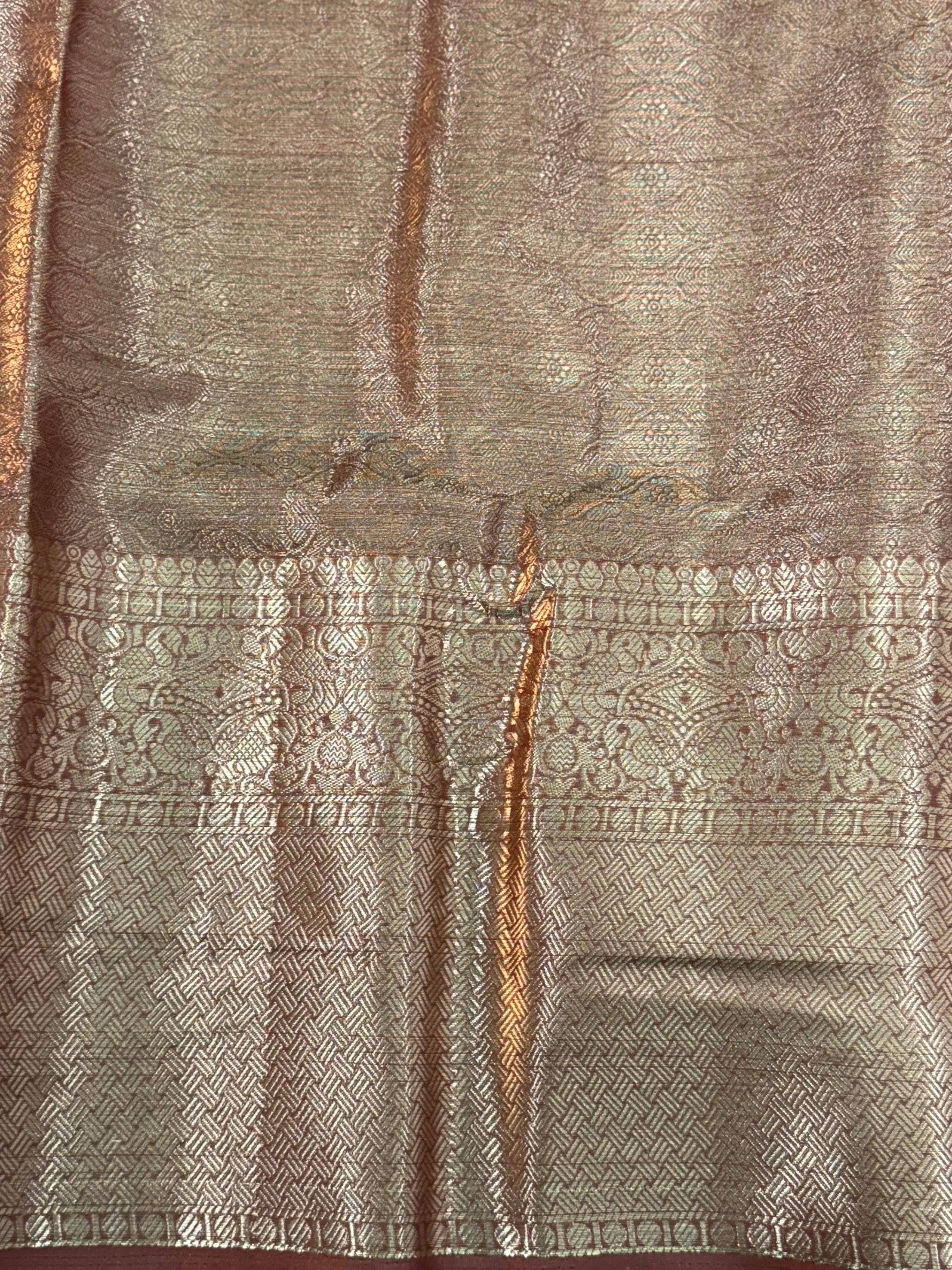 Vibrant Kalamkari Kota Doriya Saree