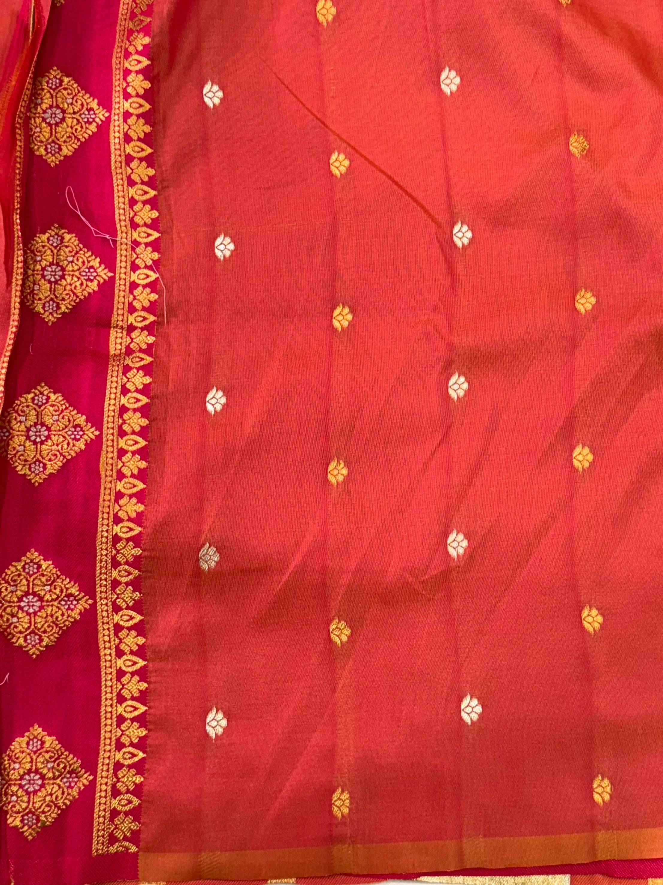 Opulent Soft Silk Sona Chandi Zari Saree