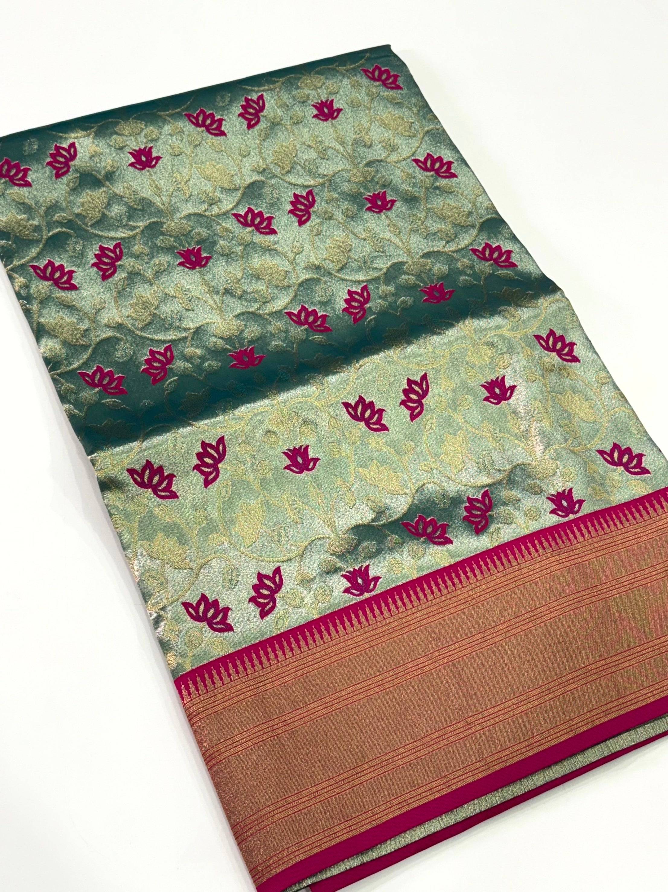 Rama Kanjivaram Pattu Saree