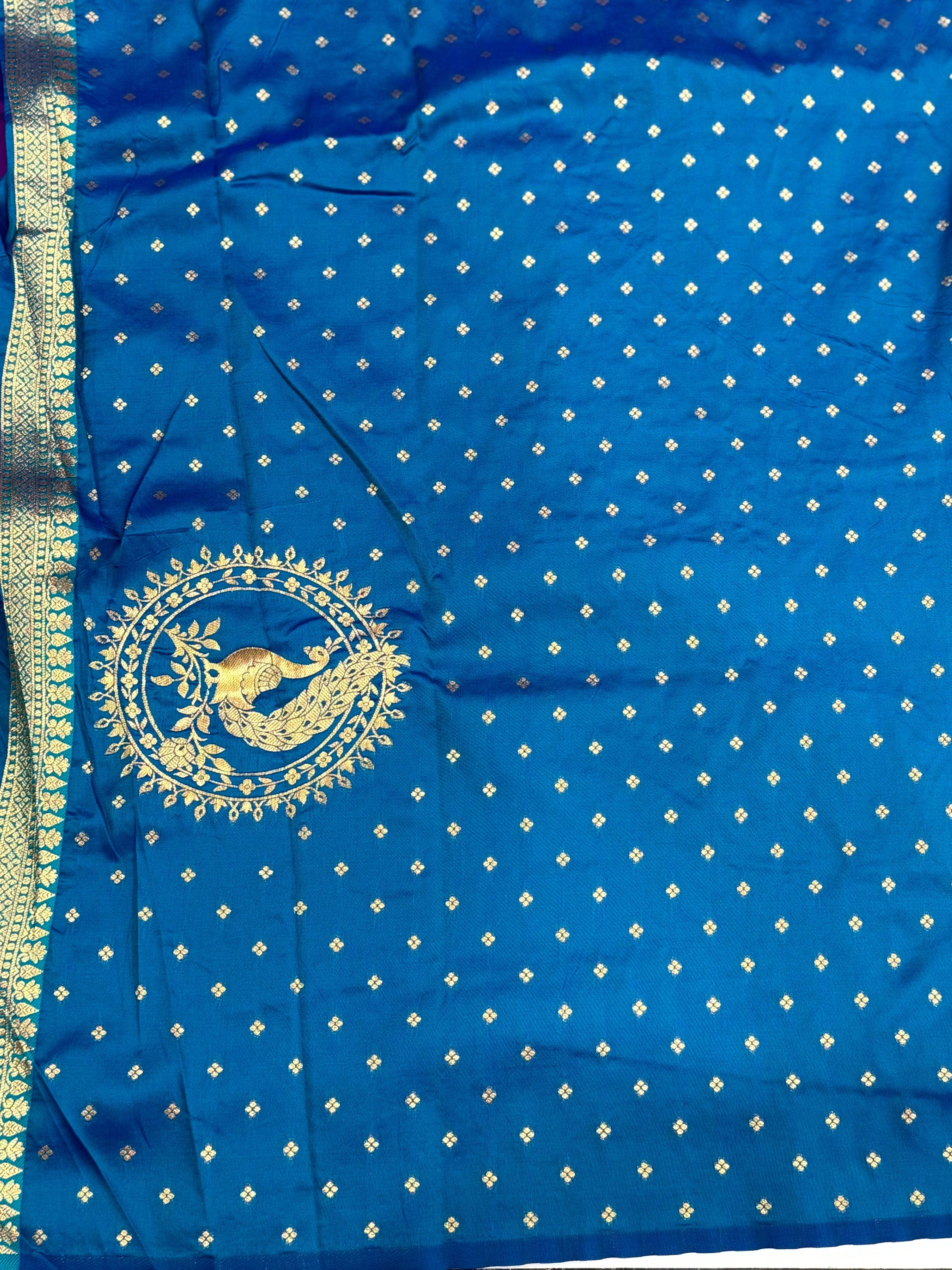 Heritage 1000 Butti Soft Silk Saree