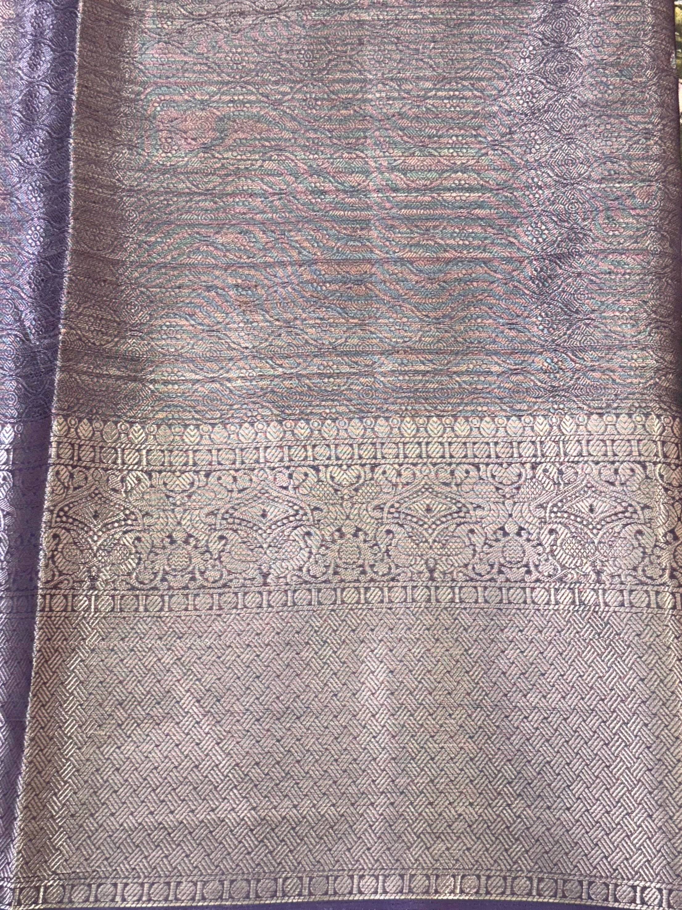 Heritage Kota Doriya Kalamkari Printed Saree