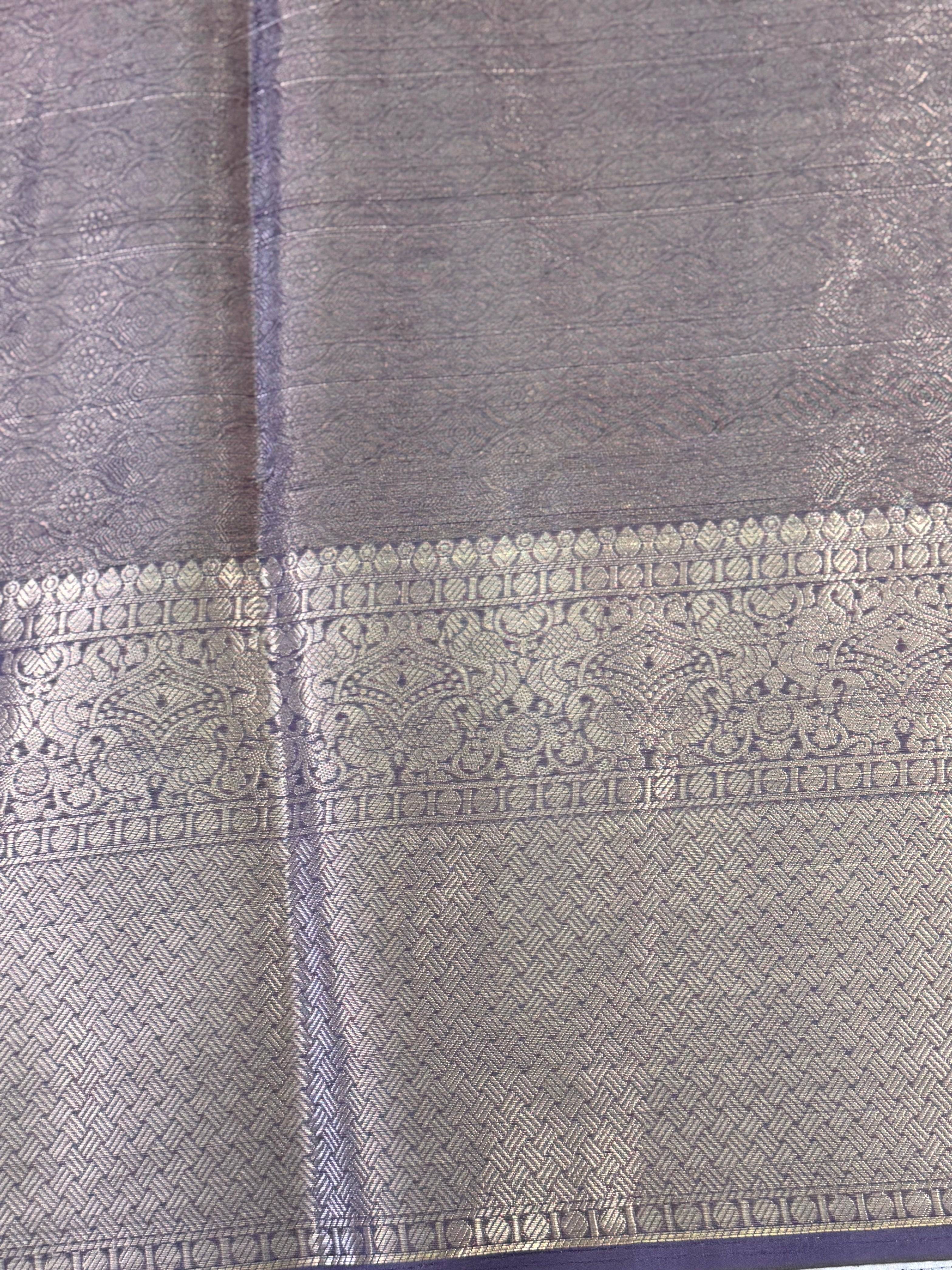 Elegant Kota Doriya Kalamkari Printed Saree