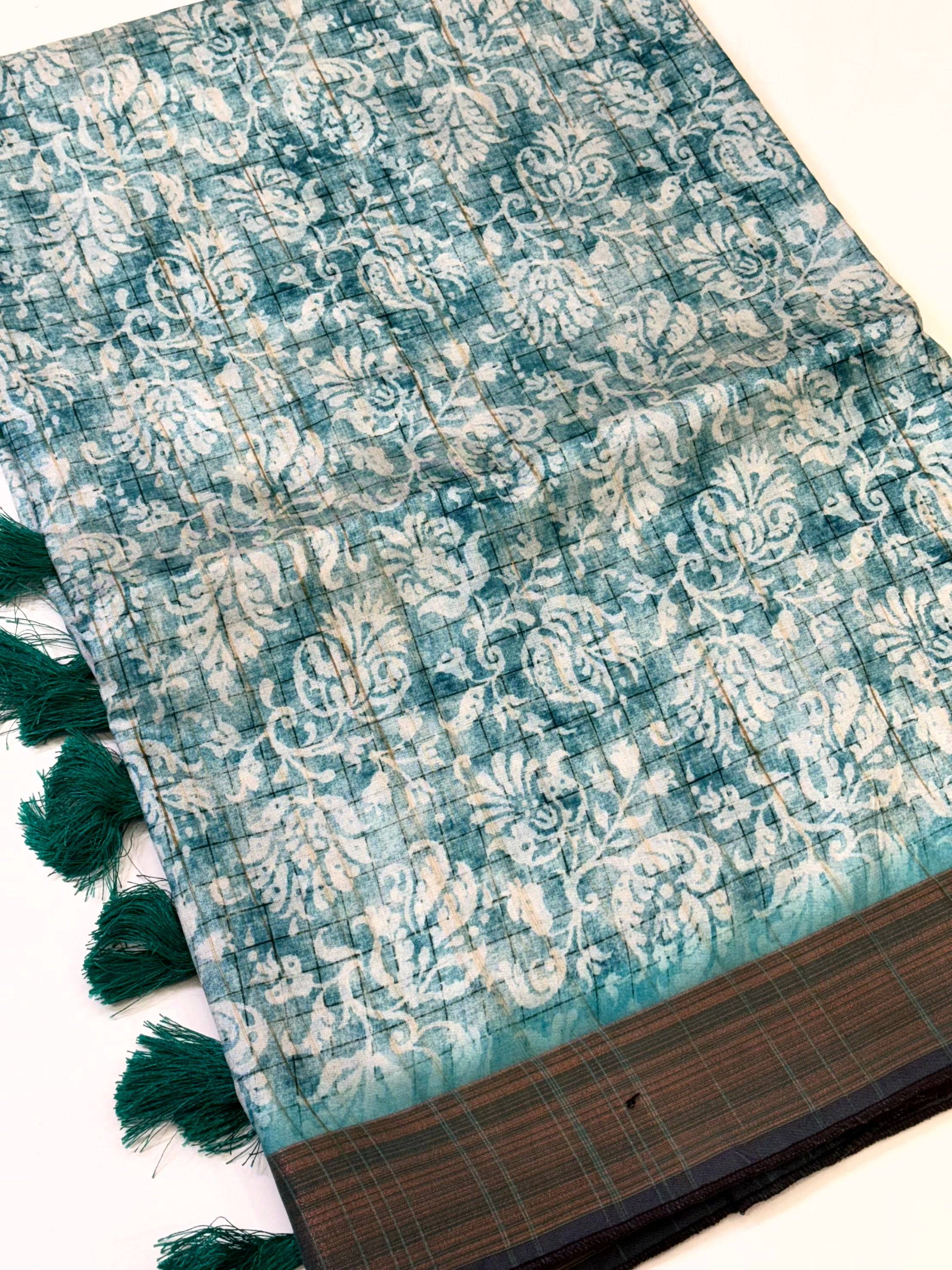 Radiant Soft Silk Ghicha Saree