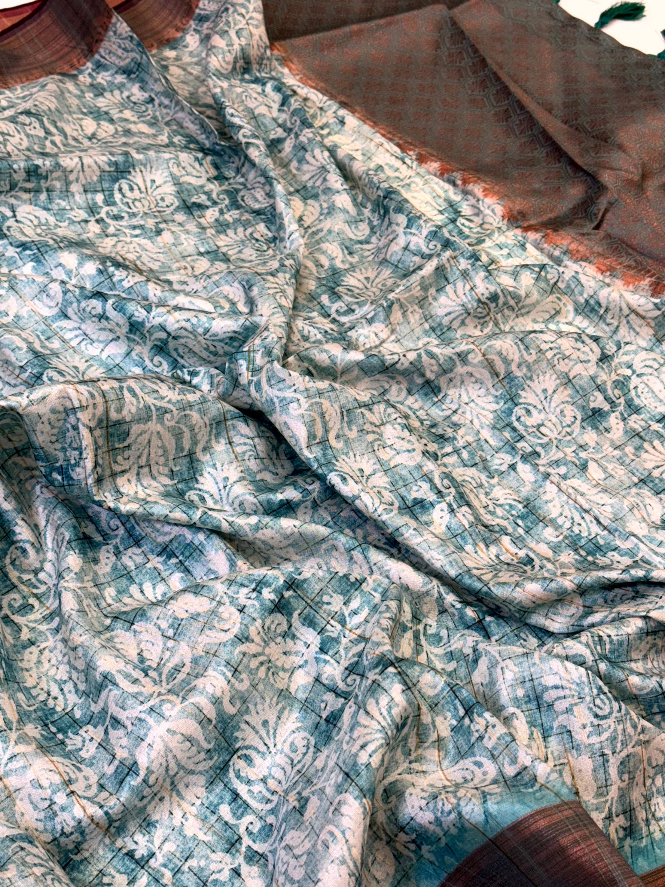 Radiant Soft Silk Ghicha Saree