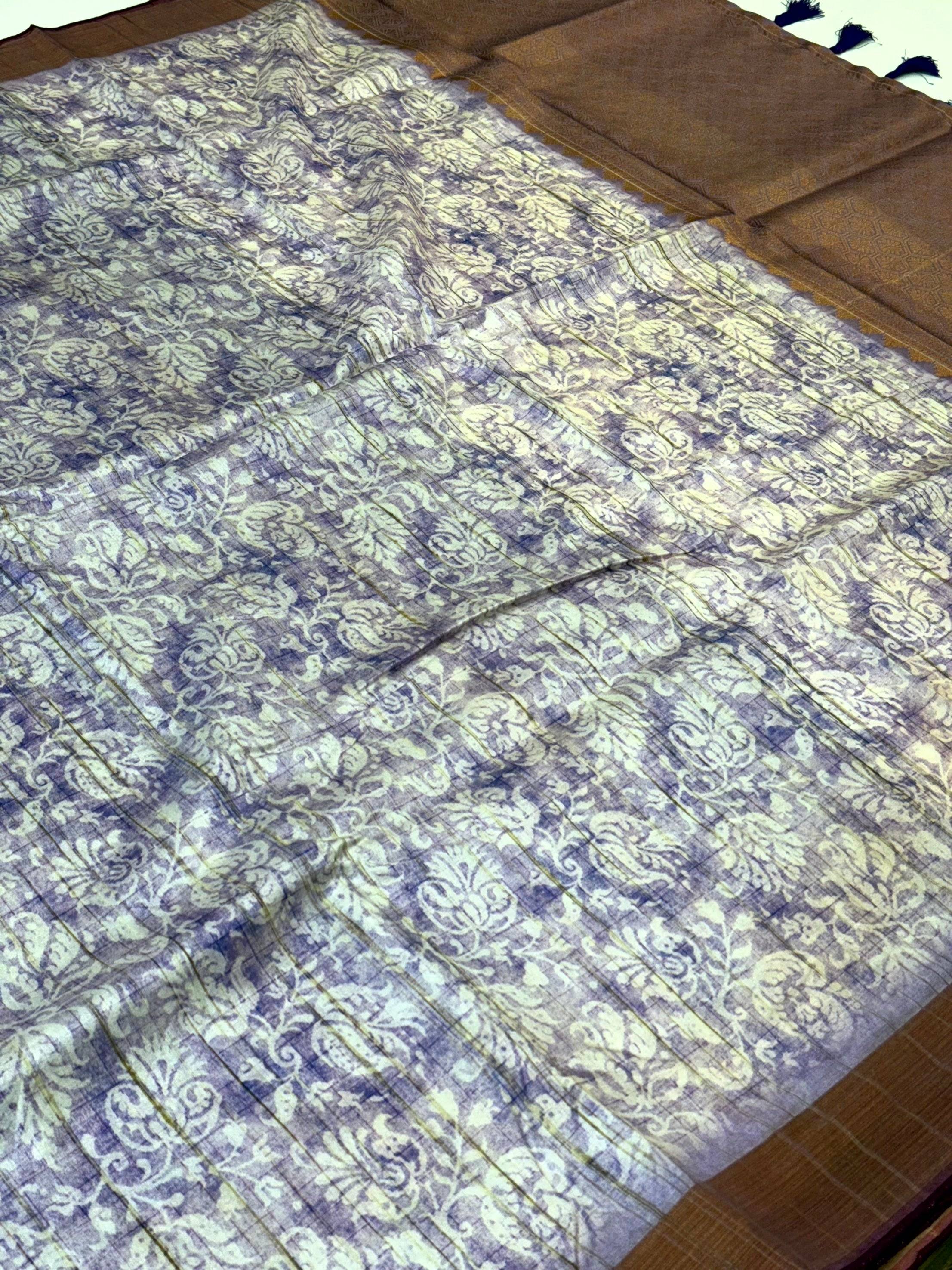 Heritage Soft Silk Ghicha Saree