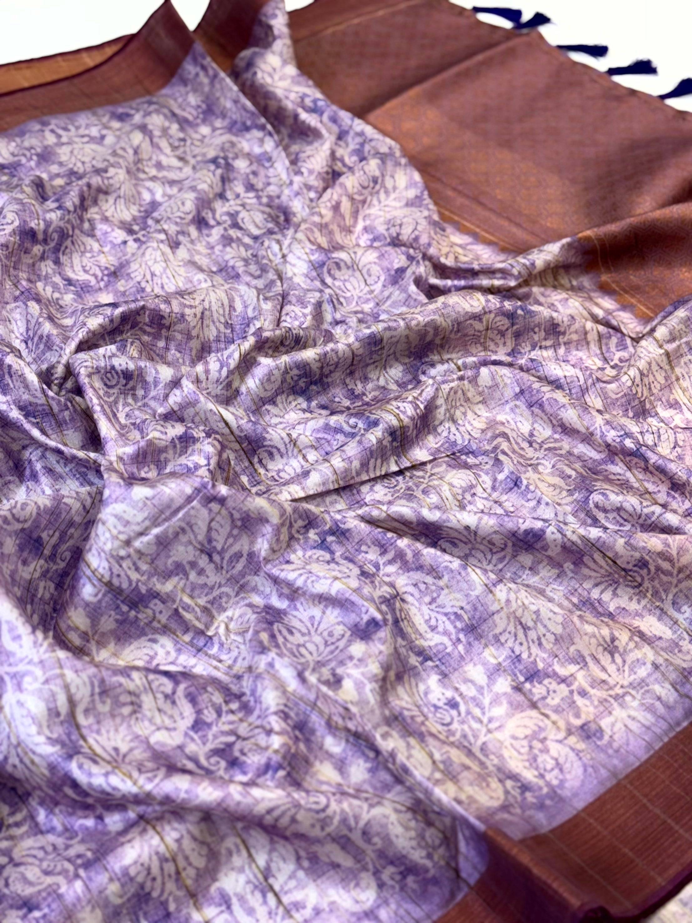 Heritage Soft Silk Ghicha Saree