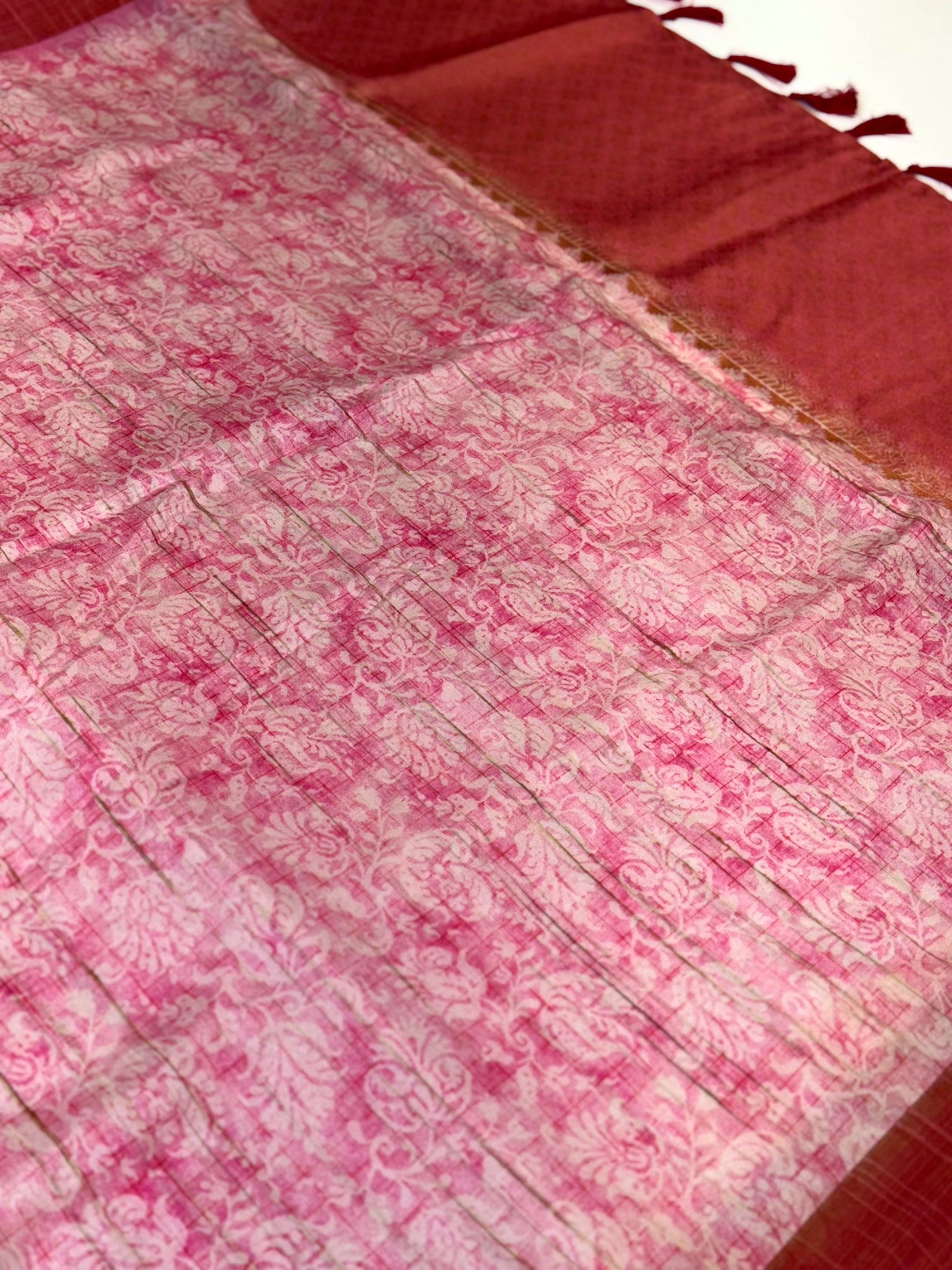 Regal Soft Silk Ghicha Saree