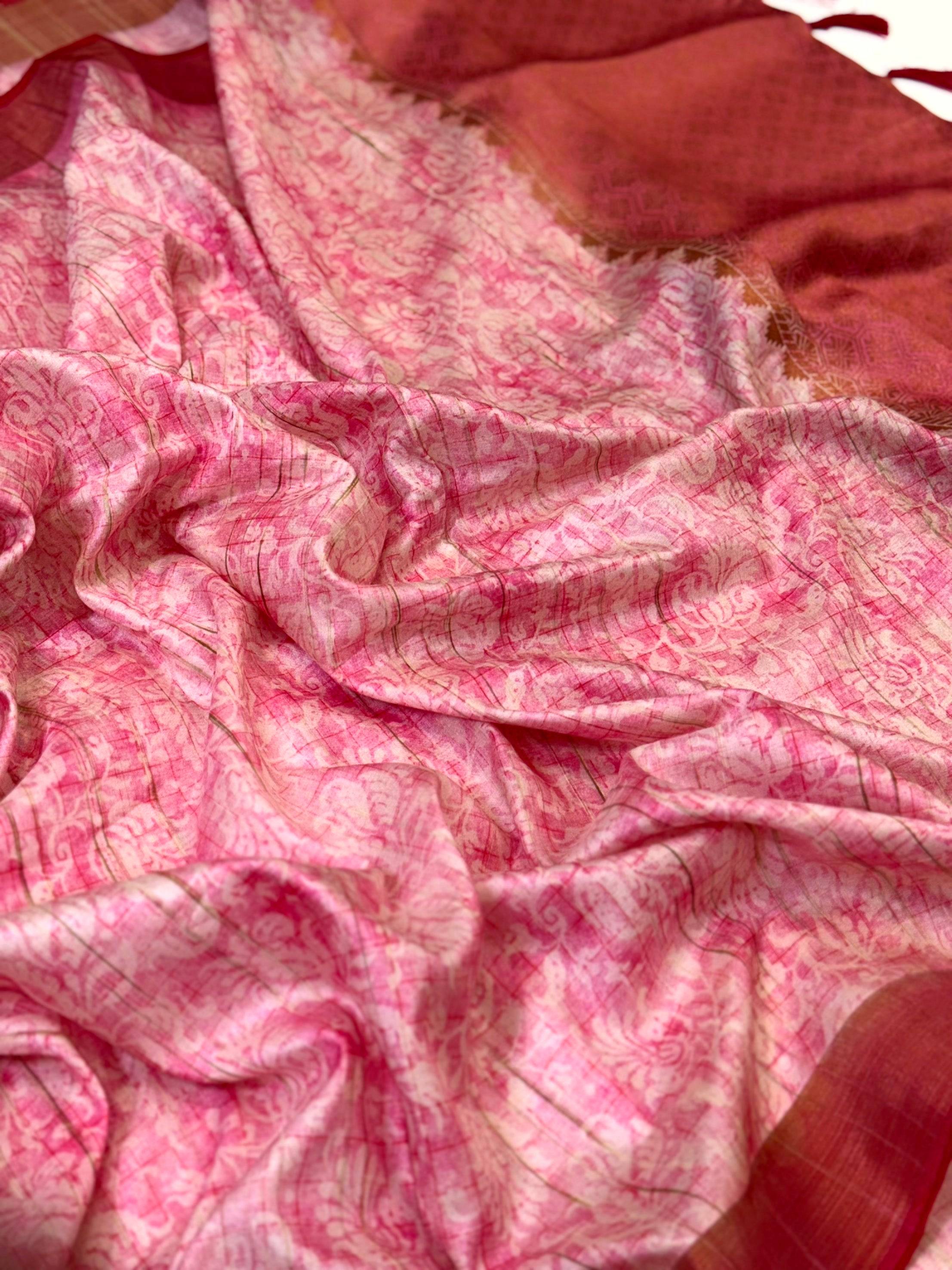 Regal Soft Silk Ghicha Saree