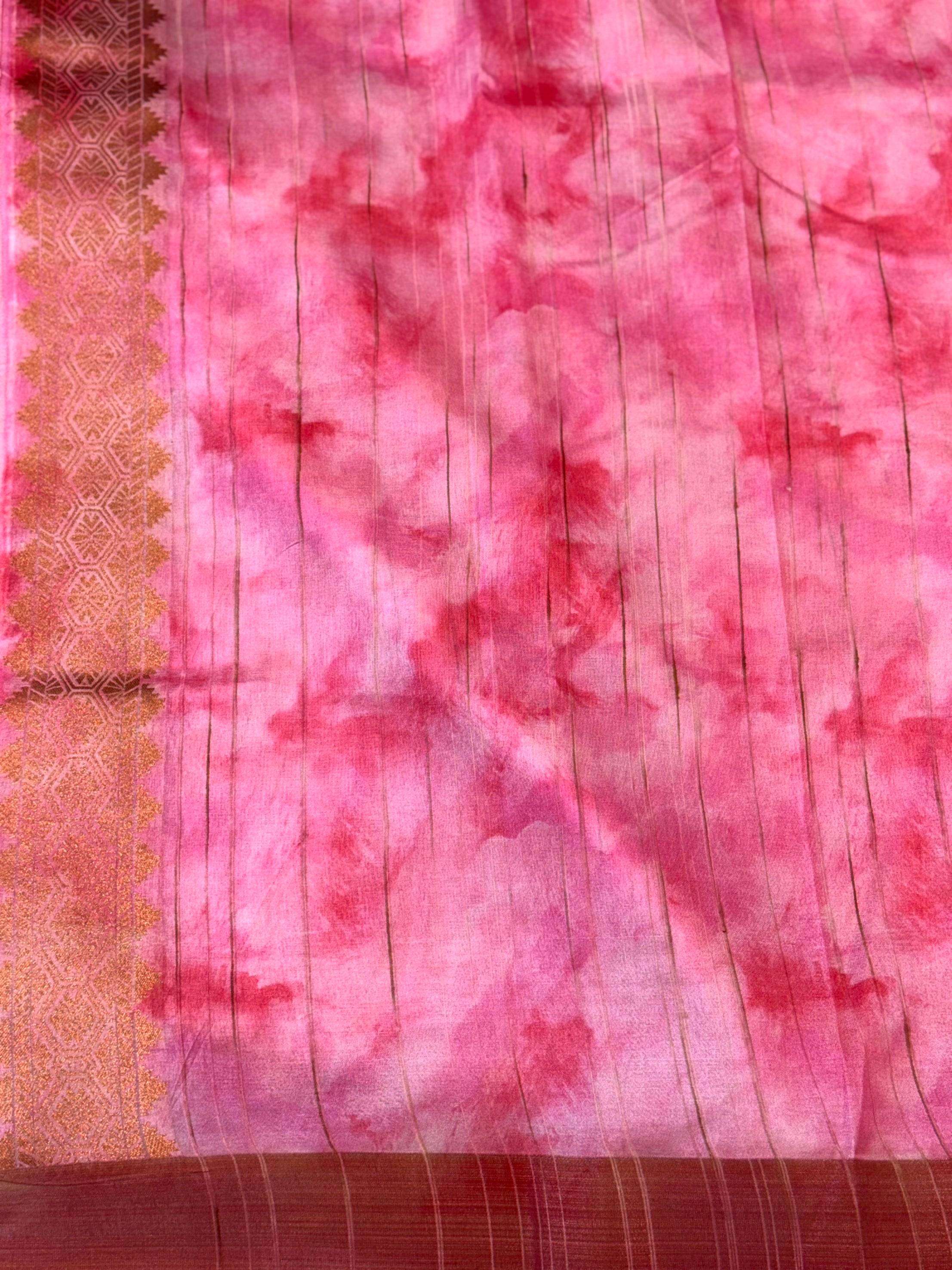 Regal Soft Silk Ghicha Saree