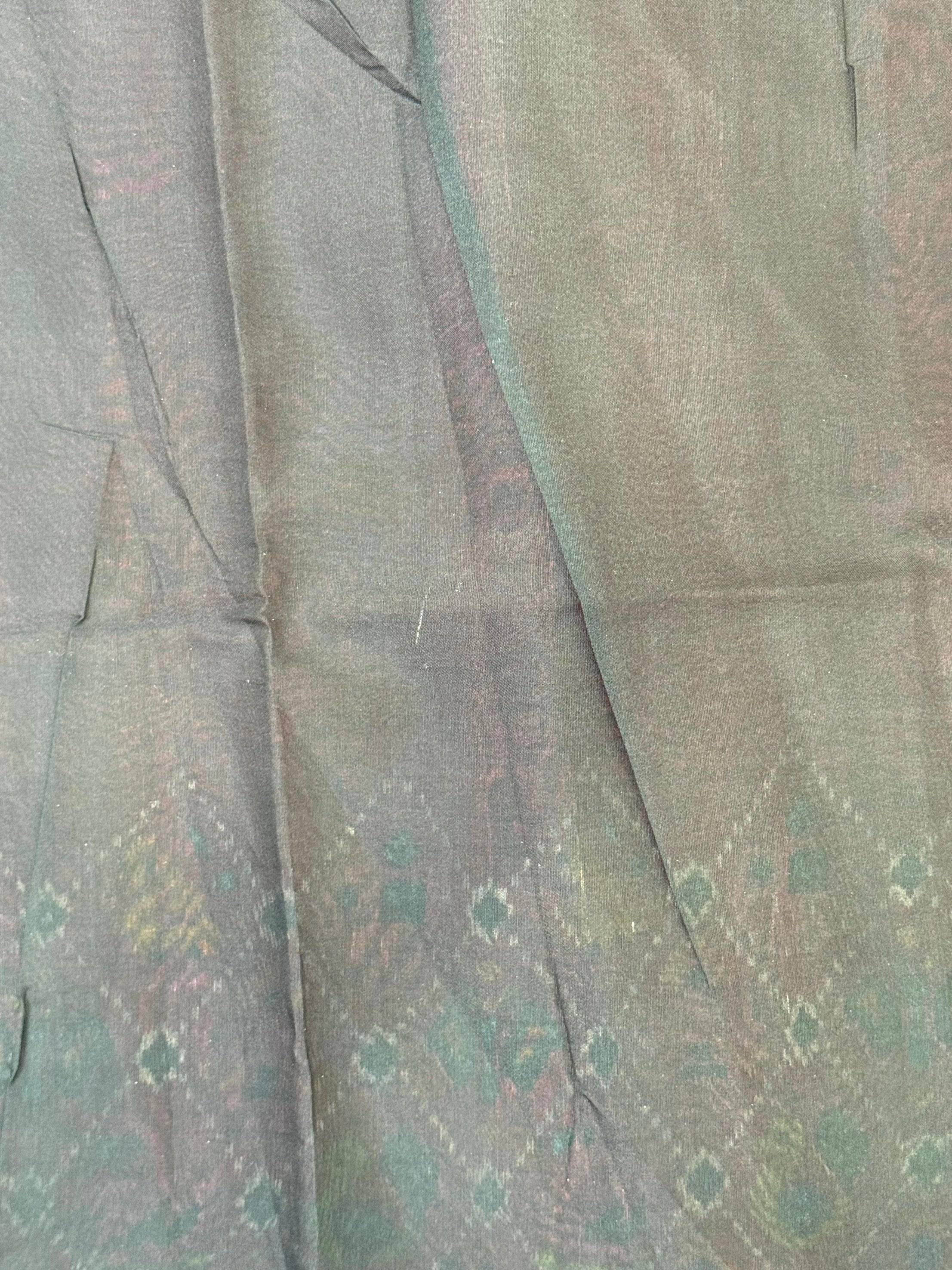 Red Pochampally Mul Cotton Saree