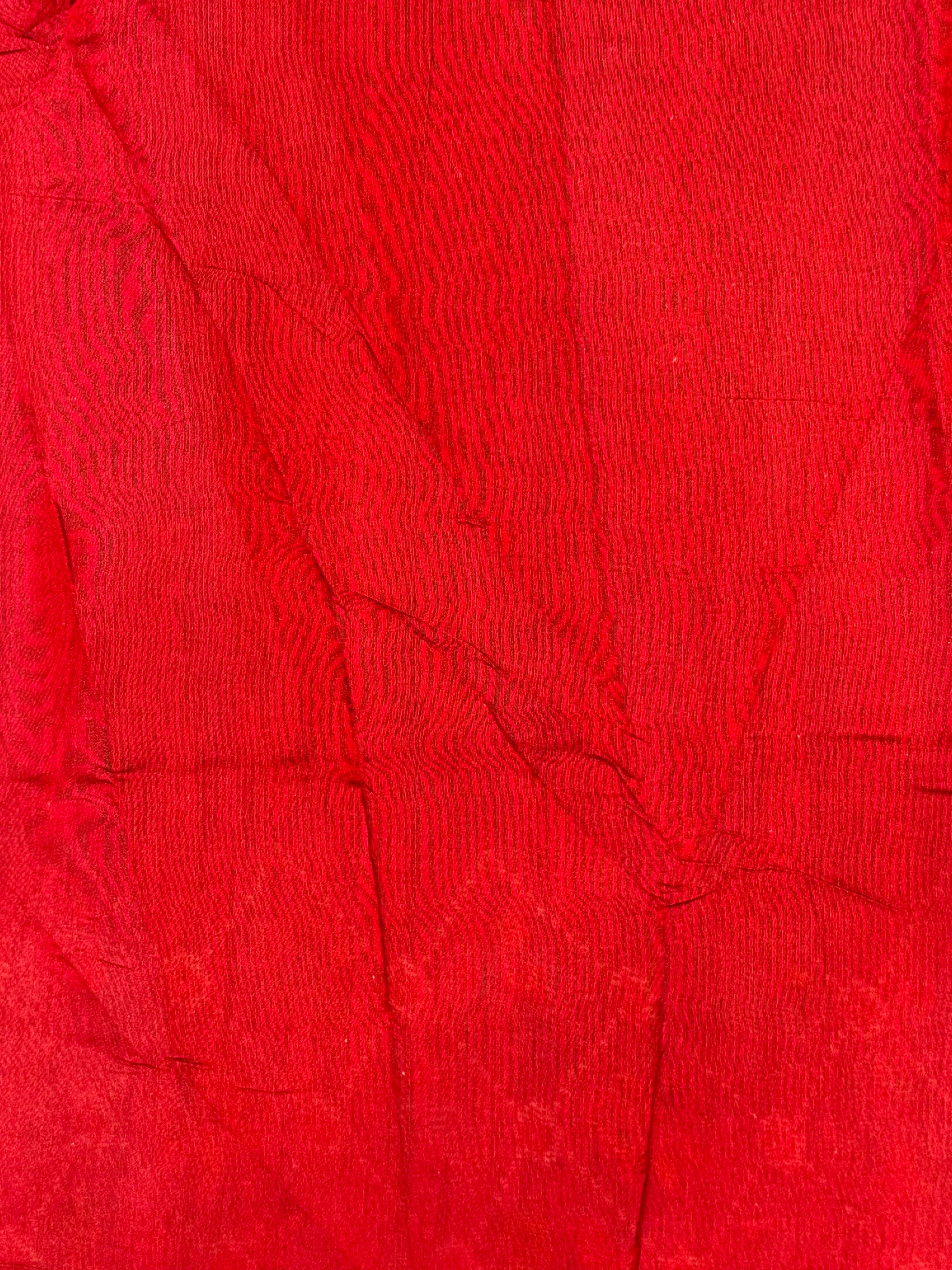 Navy Pochampally Mul Cotton Saree