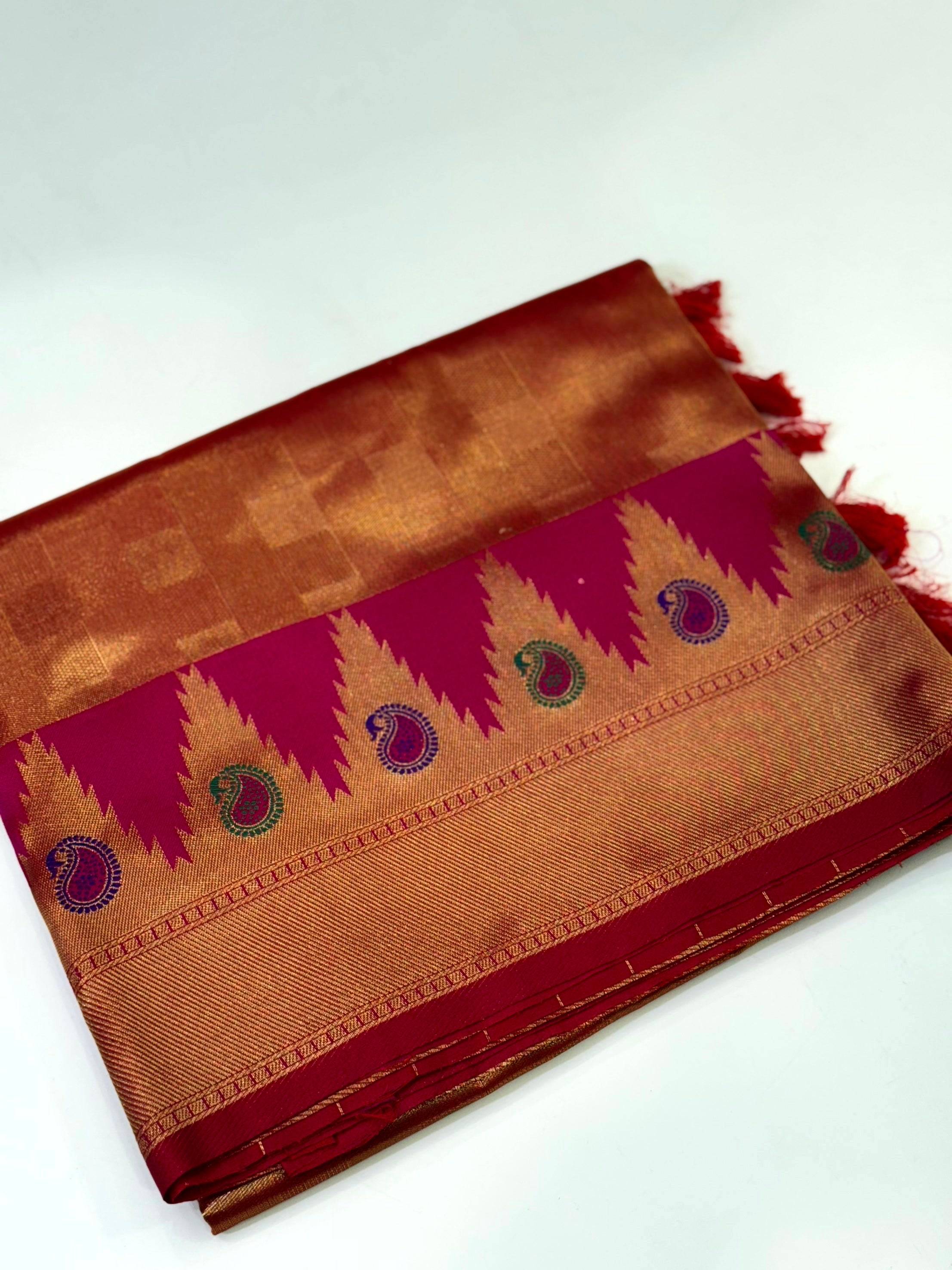 Royal Radiance Tissue Kanjivaram Saree