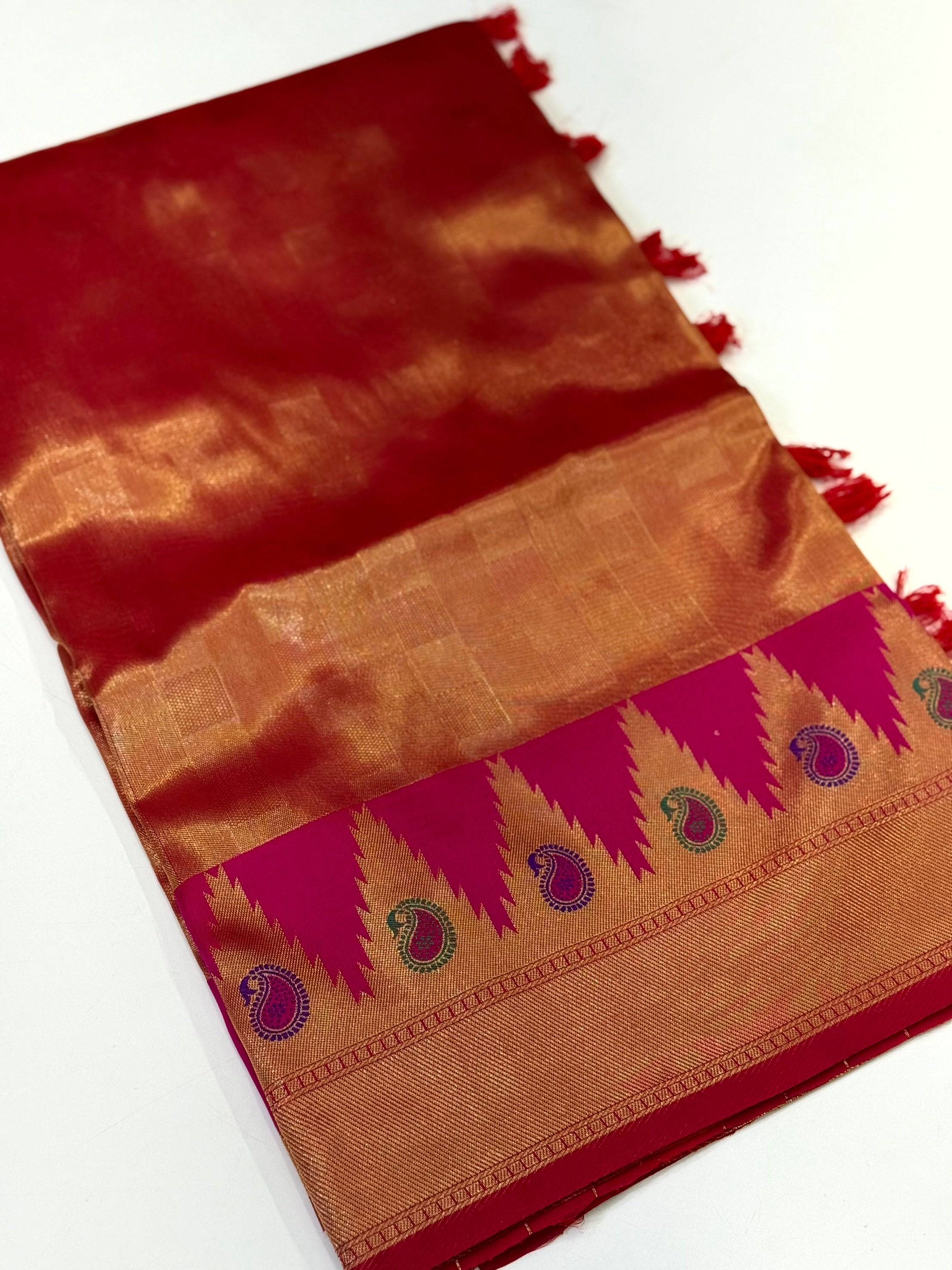 Royal Radiance Tissue Kanjivaram Saree