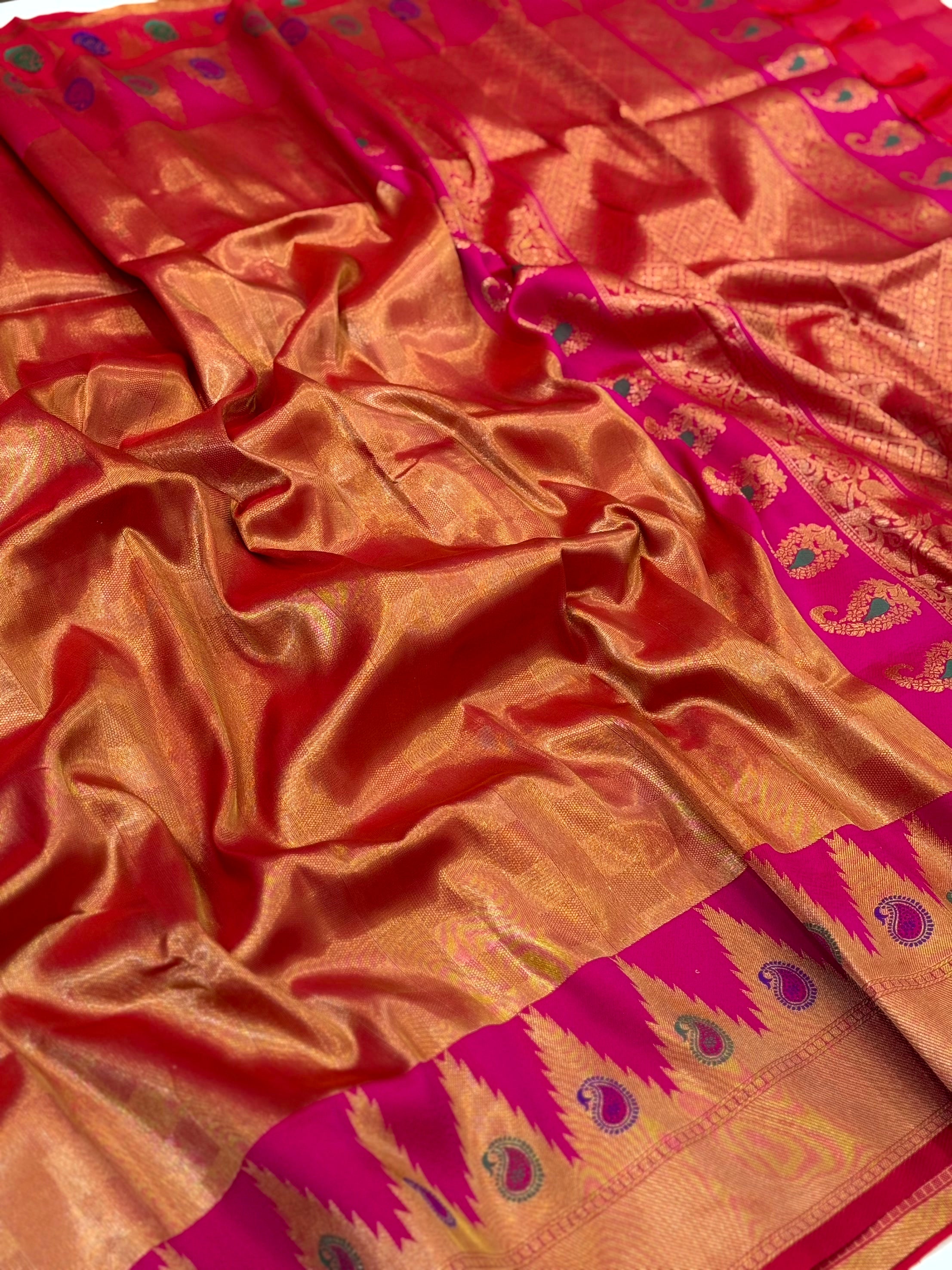 Royal Radiance Tissue Kanjivaram Saree