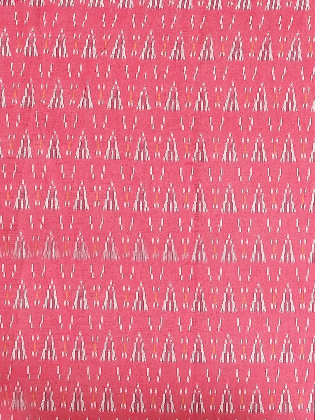 Buy Soft Linen Ikkat Kalamkari Digital Print Saree