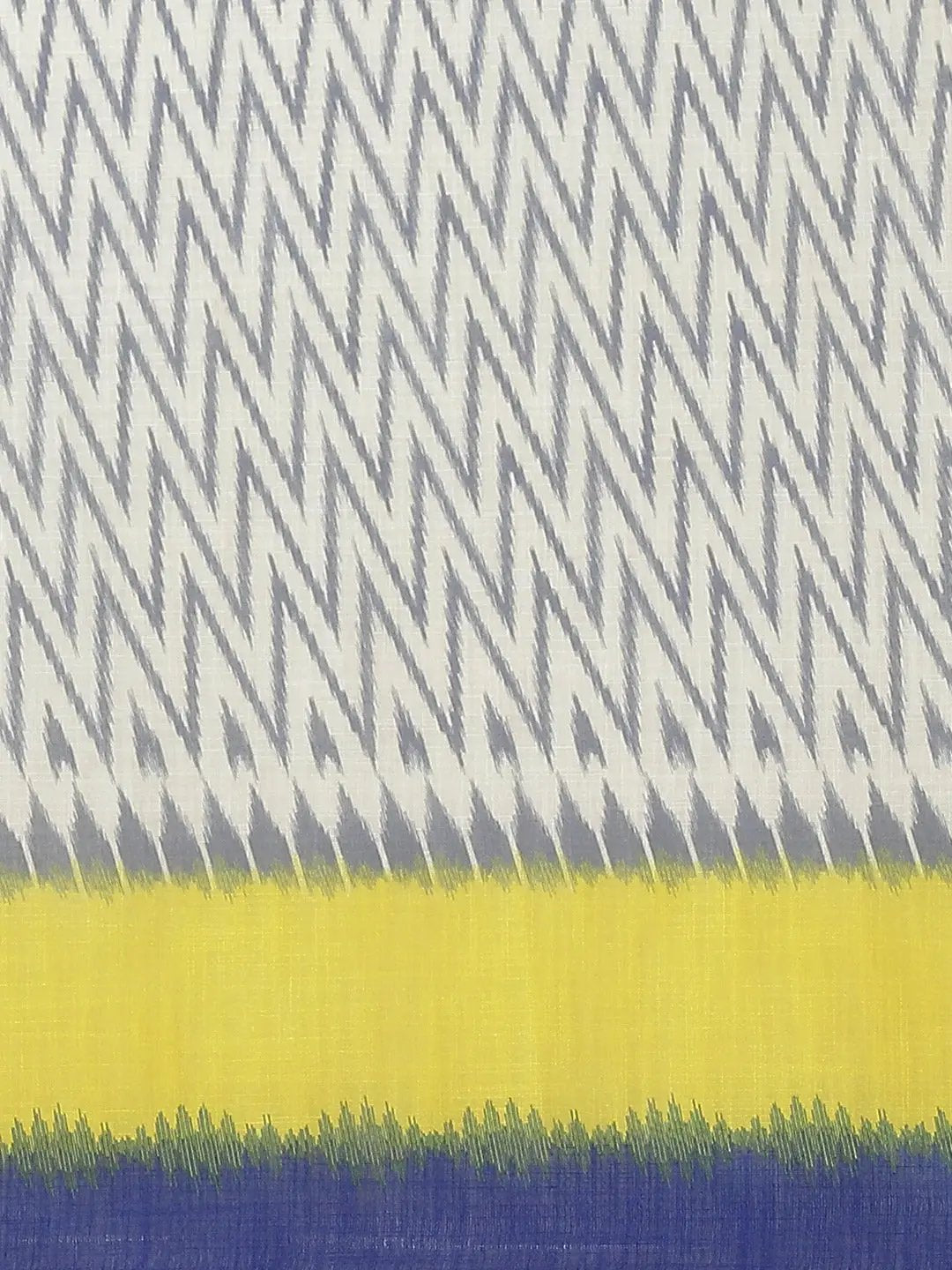 Buy Soft Linen Ikkat Kalamkari Digital Print Saree