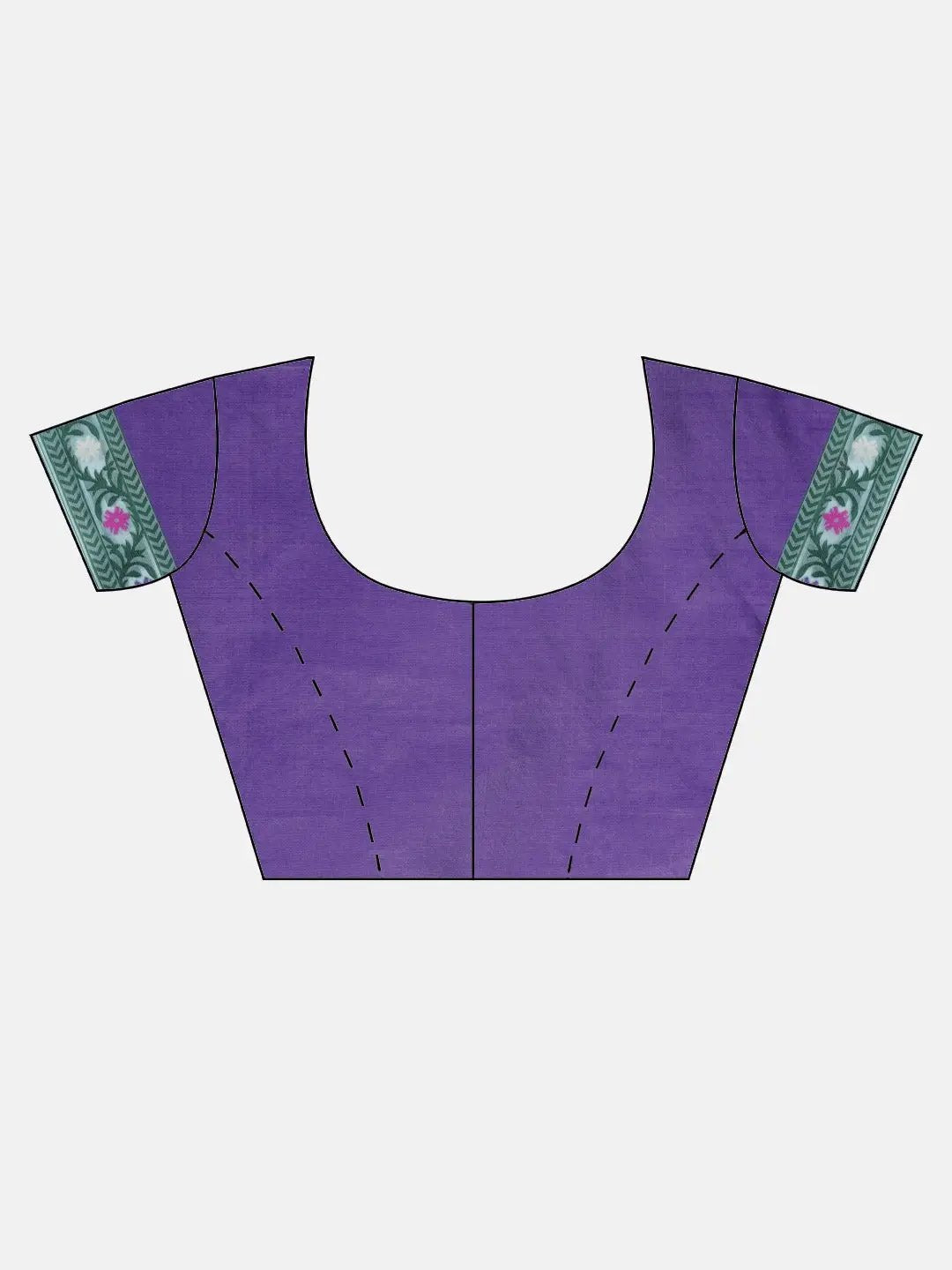 Dhakai Jamdani Cotton Silk Saree