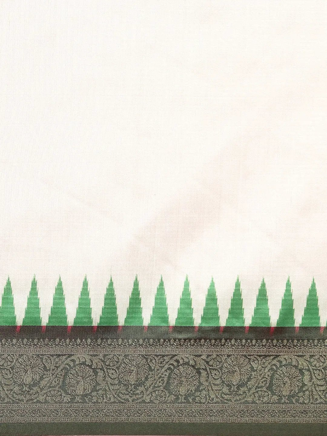 Ikkat Digital Print Soft Silk Saree