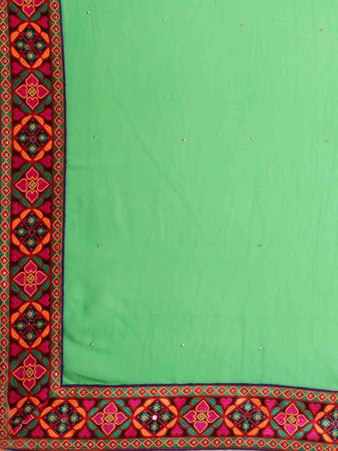 Royal Green Colour Festive Wear Saree