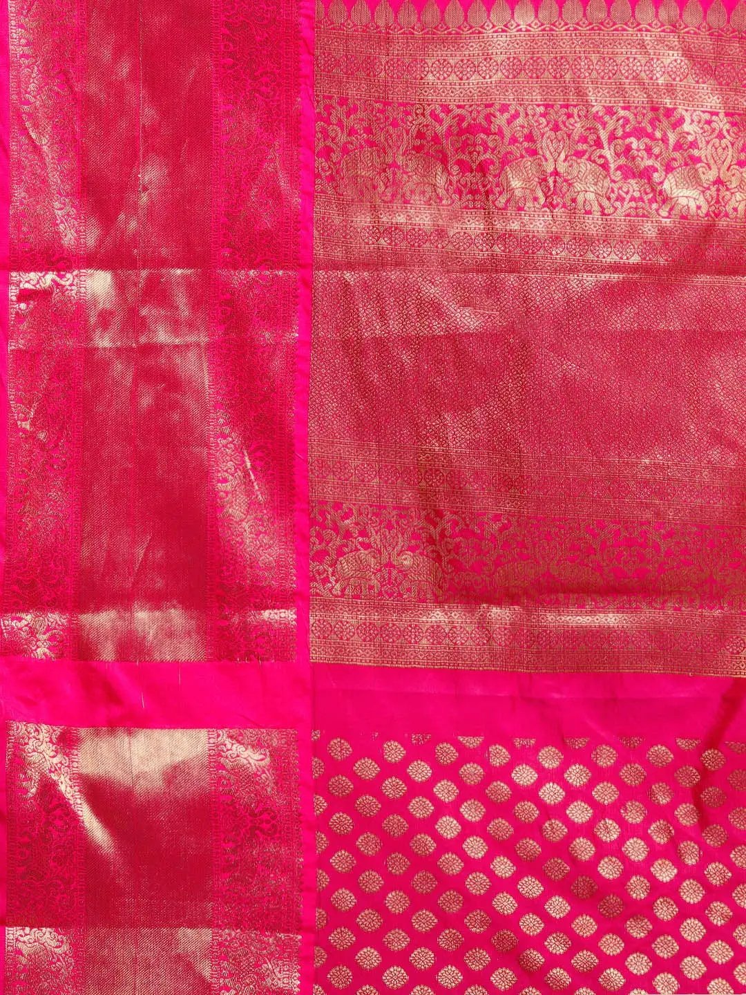 Silk Blend Woven Design Wedding Kanjeevaram Saree