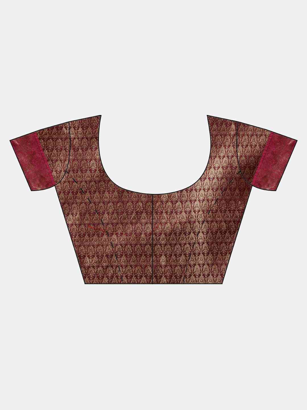 Banarasi Black Colour Woven Design Silk Cotton Saree