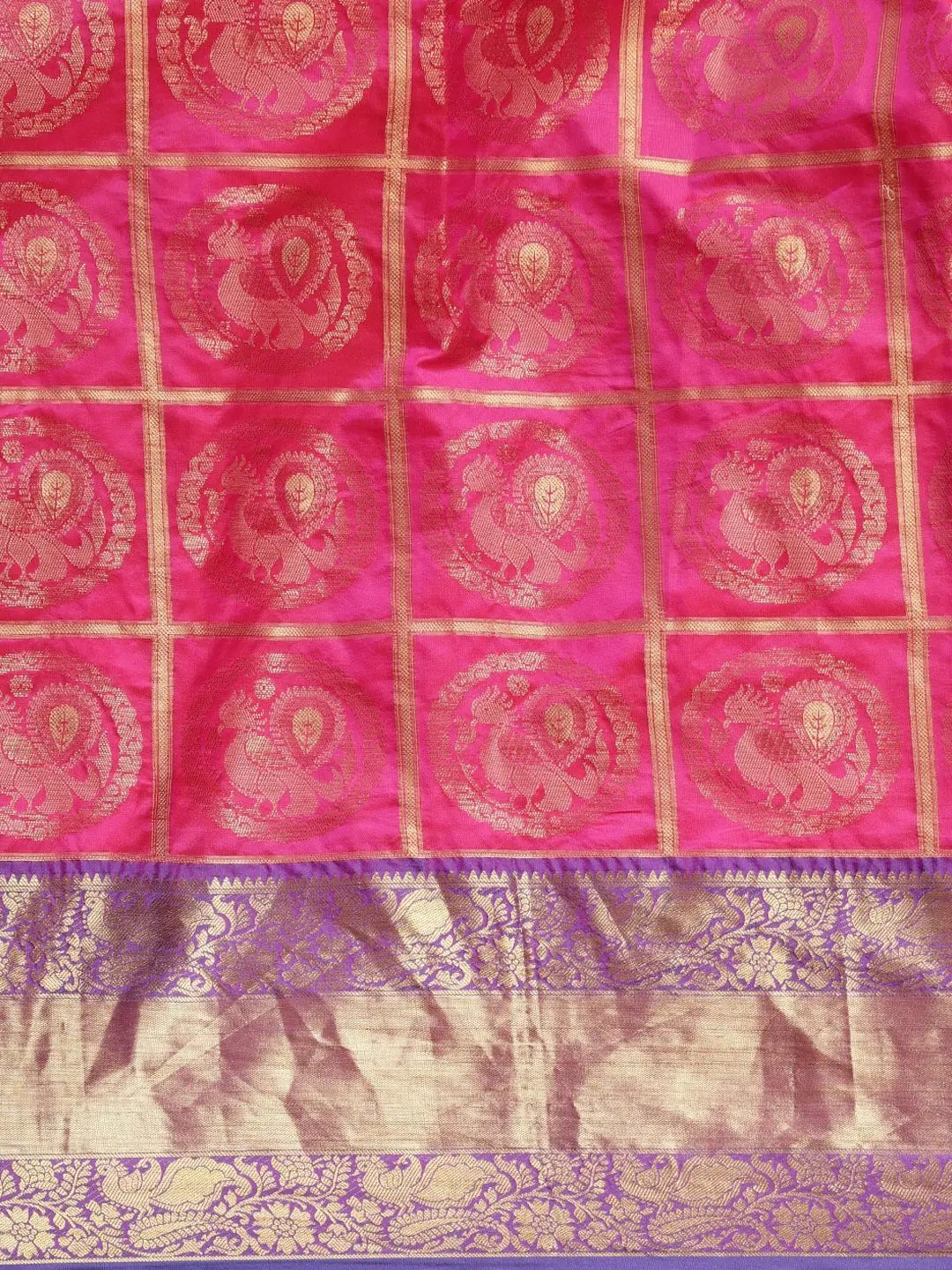 Silk Pattu Border Banarasi Designer Saree