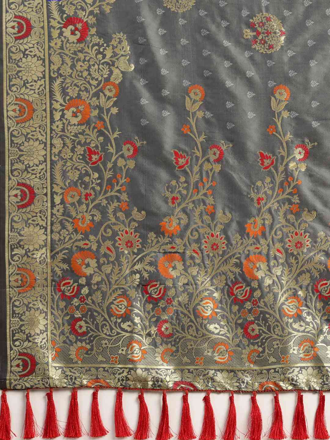 Exclusive Kanjivaram Silk Woven Zari Saree