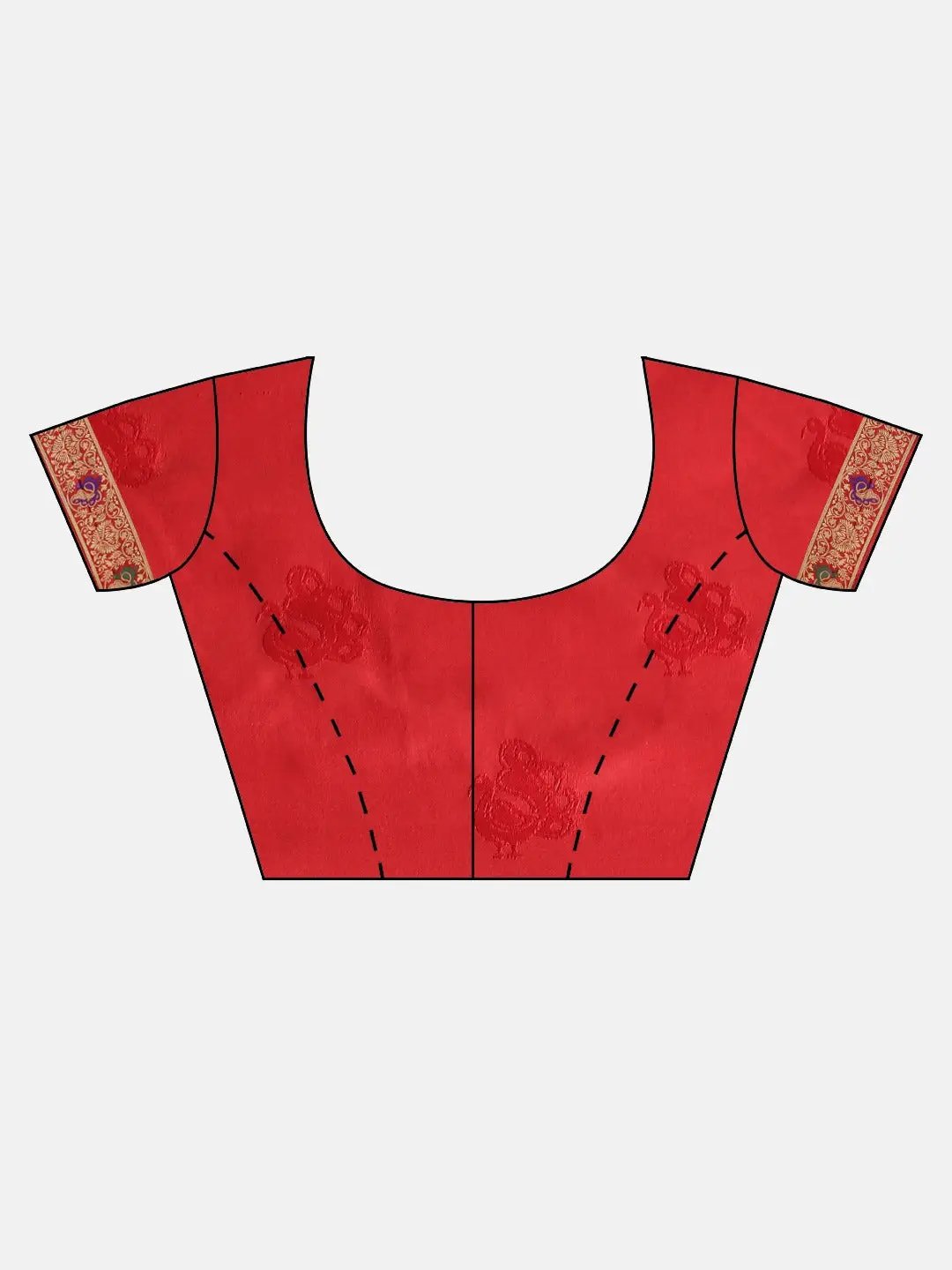 Silk Blend Woven Design Kanjeevaram Saree