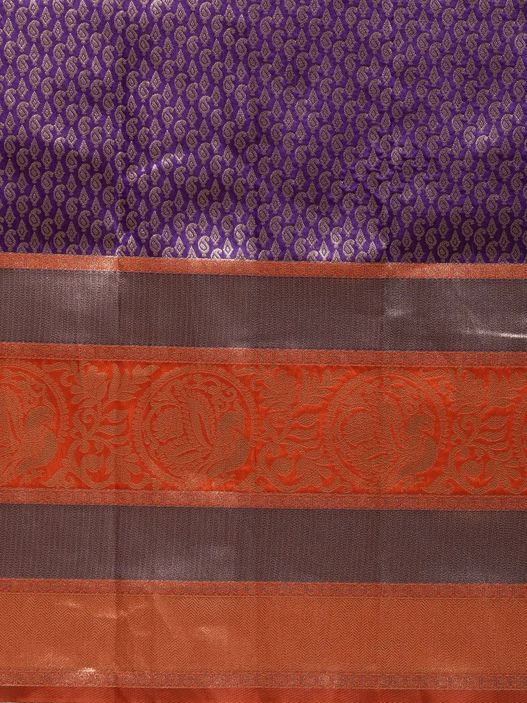 Silk Pattu Border Banarasi Designer Saree