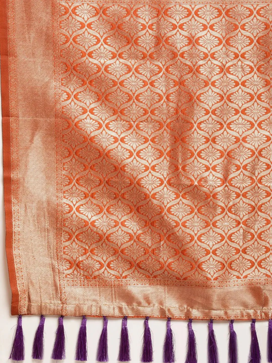 Silk Pattu Border Banarasi Designer Saree