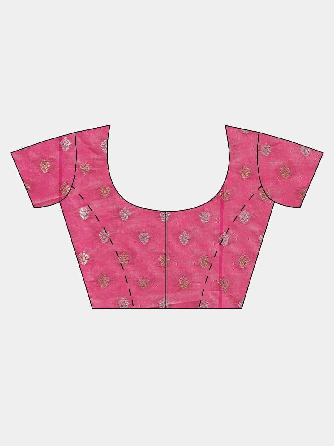 Exclusive Banarasi Cream Colour Woven Design Zari Silk Saree