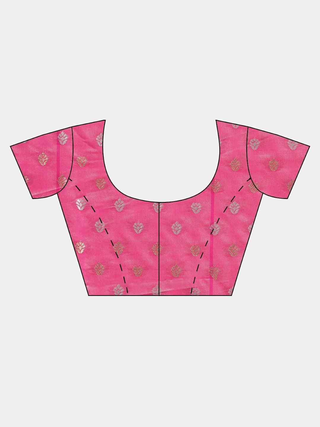 Banarasi Mustard Coour Woven Zari Design Saree