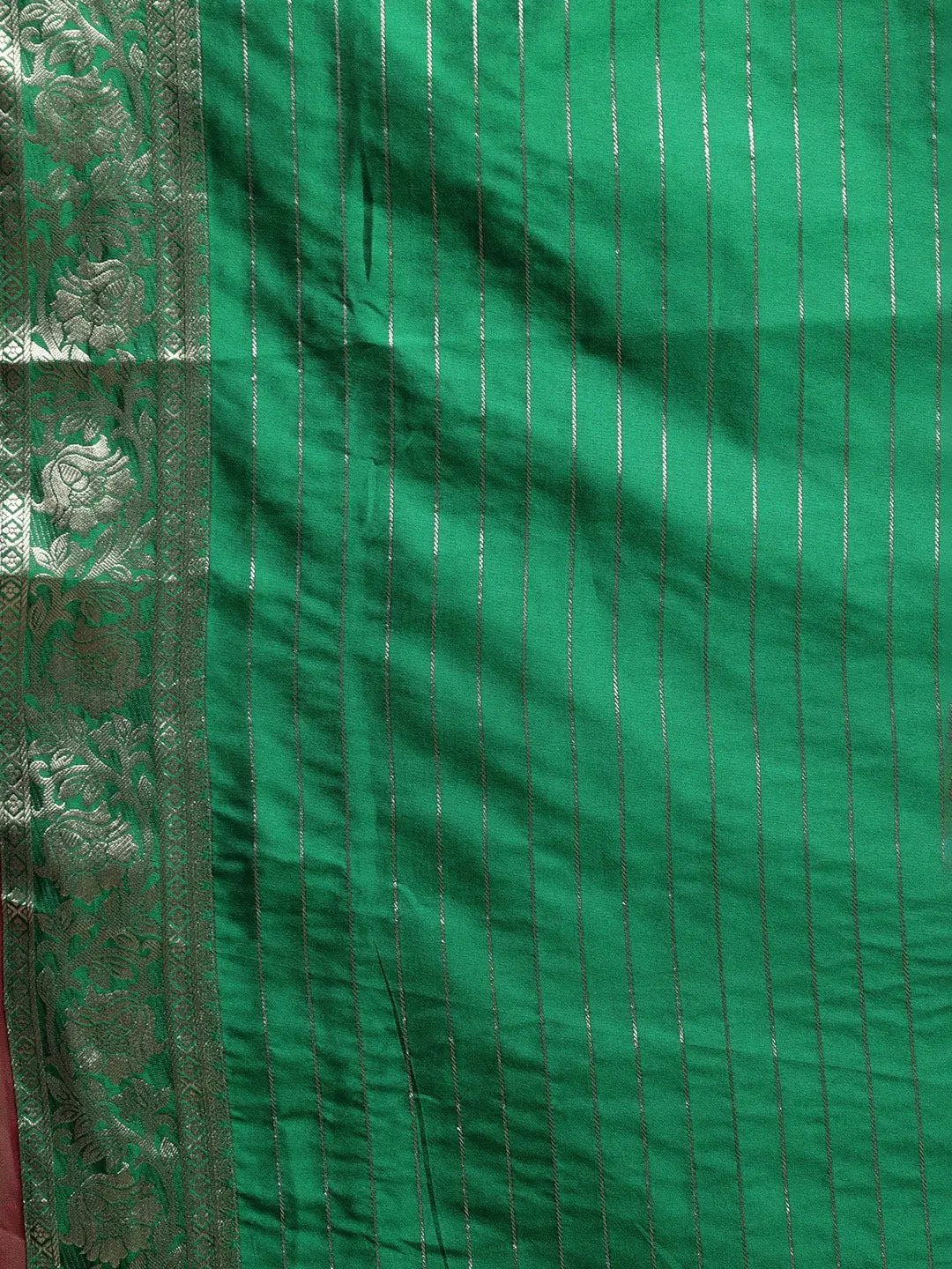 Banarasi Soft Silk Kanchi Zari Weaving Saree