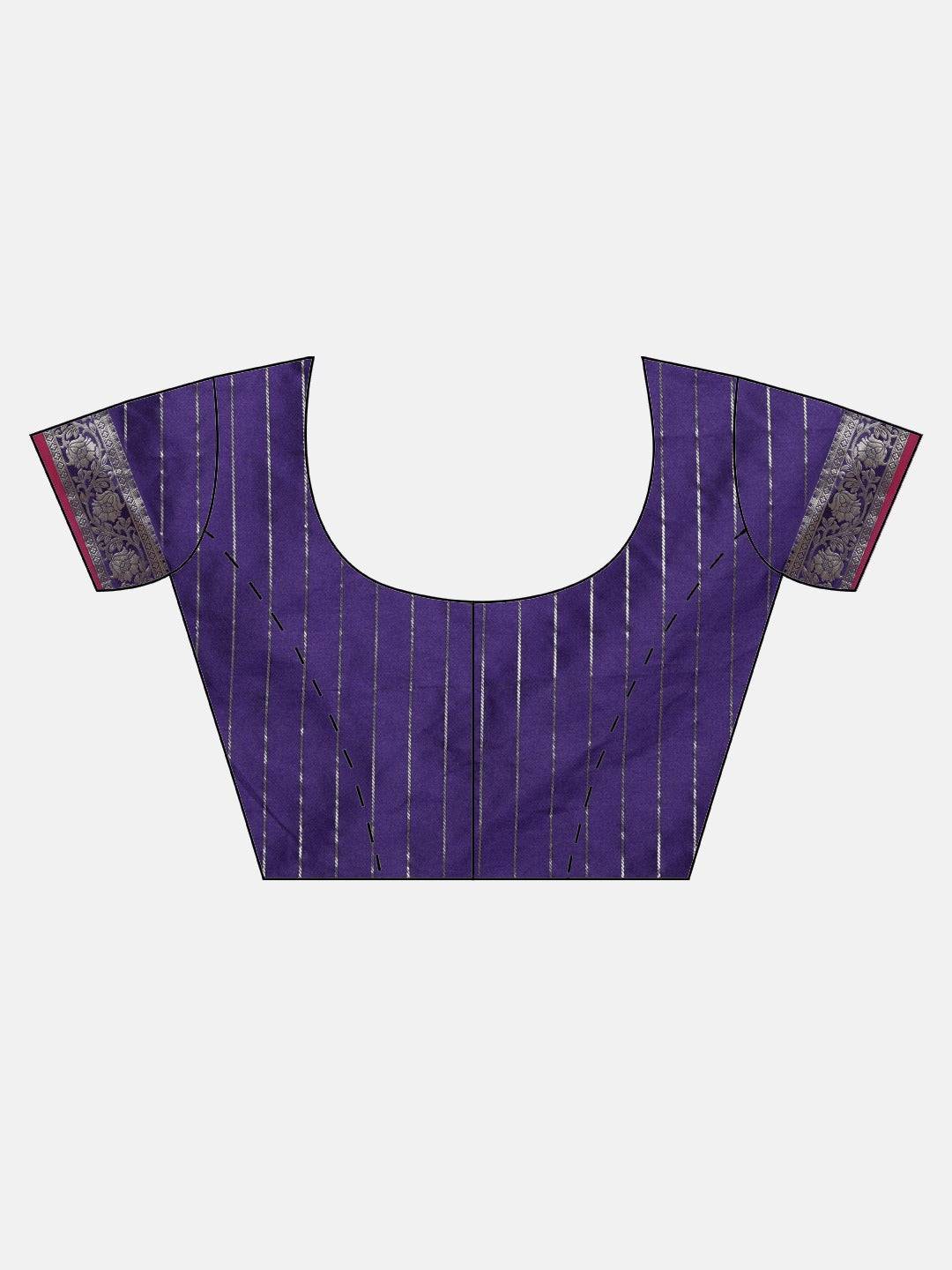 Banarasi Soft Silk Kanchi Zari Weaving Saree