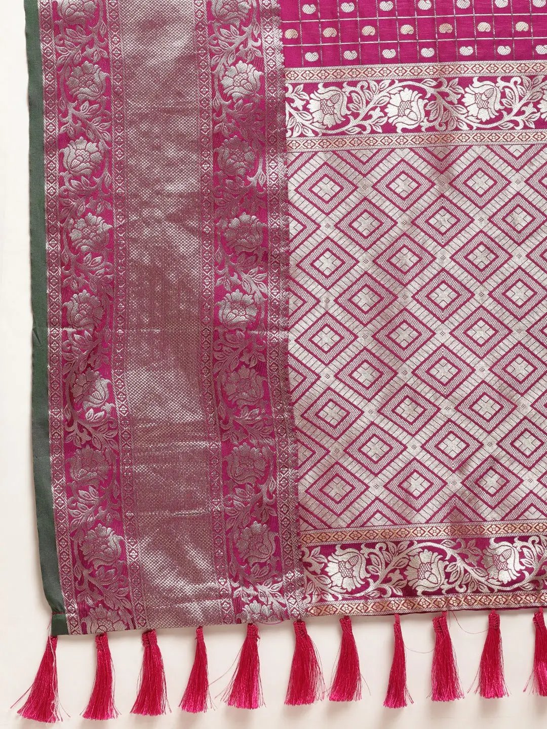 Banarasi Soft Silk Kanchi Zari Weaving Saree