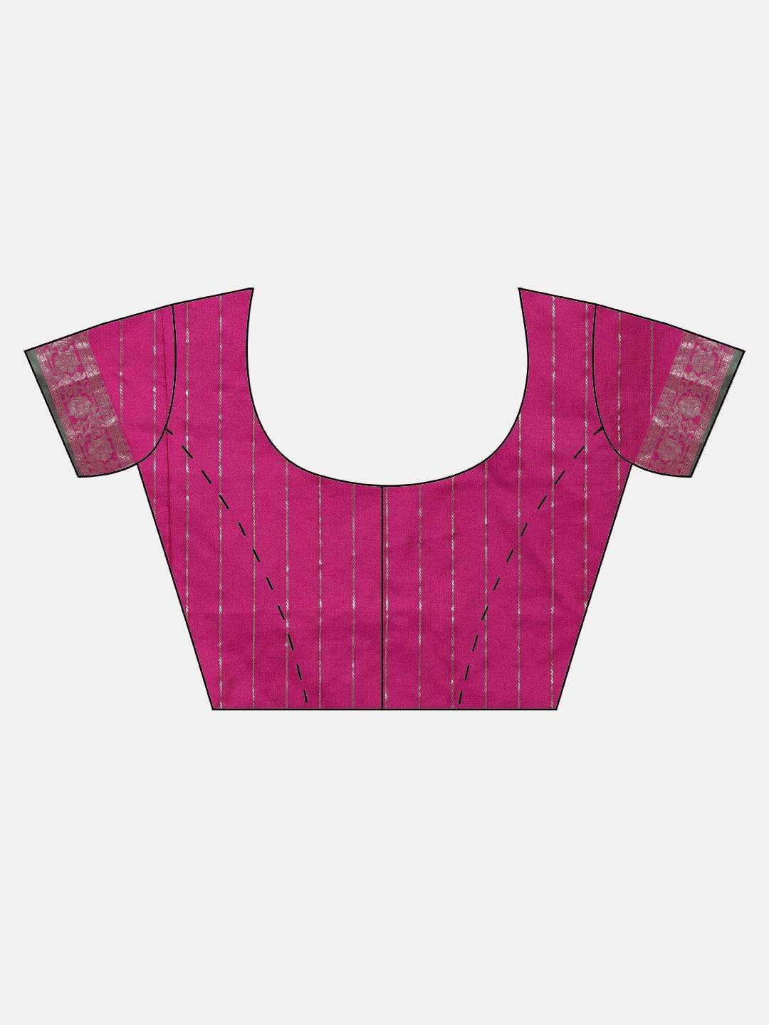 Banarasi Soft Silk Kanchi Zari Weaving Saree