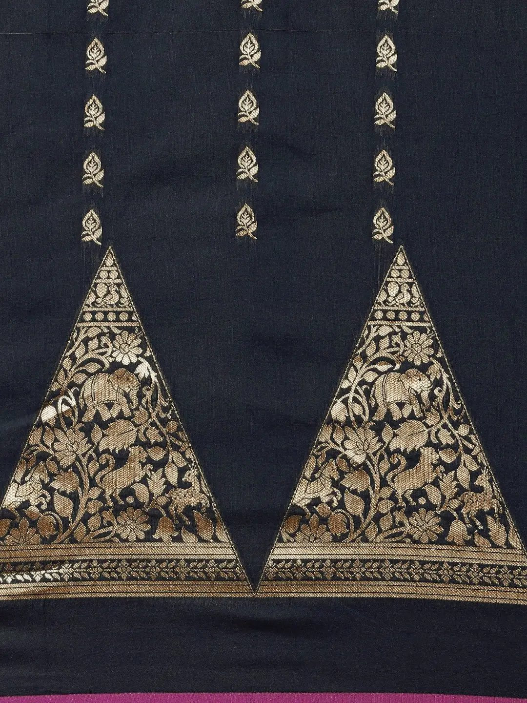Banarasi Soft Silk Kanchi Zari Weaving Saree