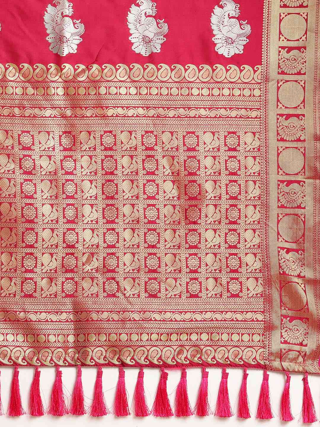 Exclusive Collection Navy Silk Banarasi Saree