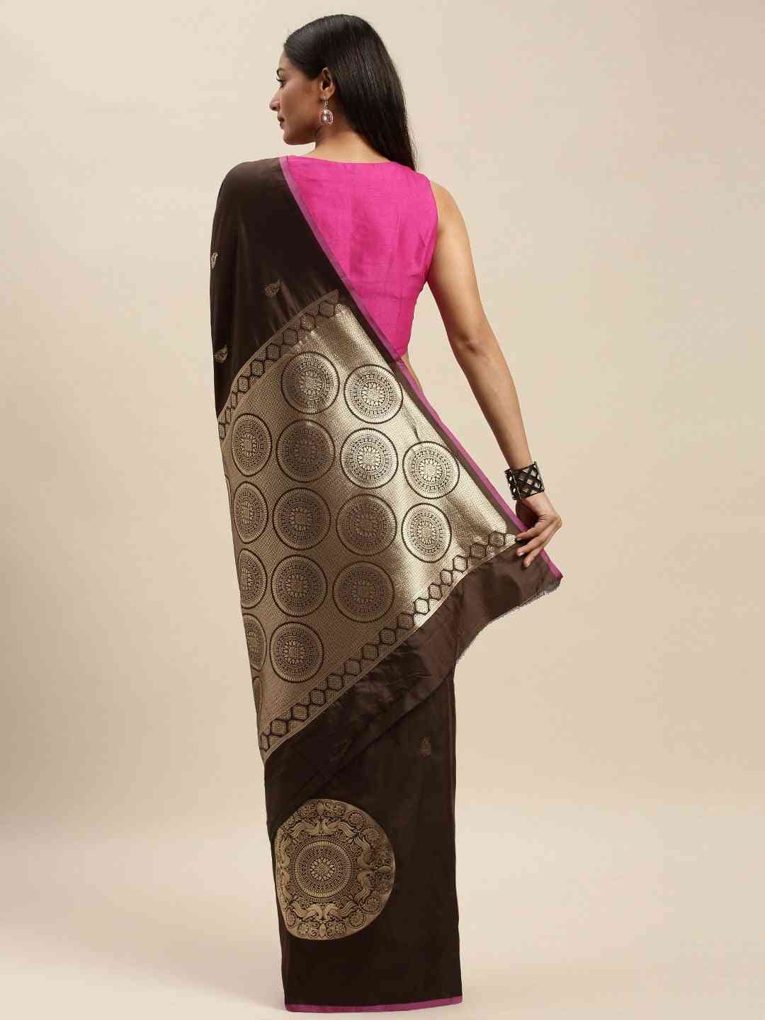 Kanjivaaram Soft Silk Kanchi Zari Weaving Saree | Vastranand