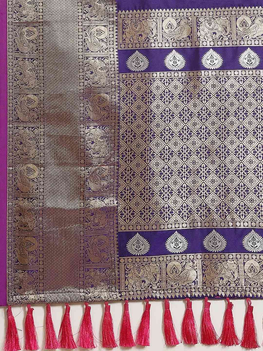 Kanjivaaram Soft Silk Kanchi Zari Weaving Saree | Vastranand